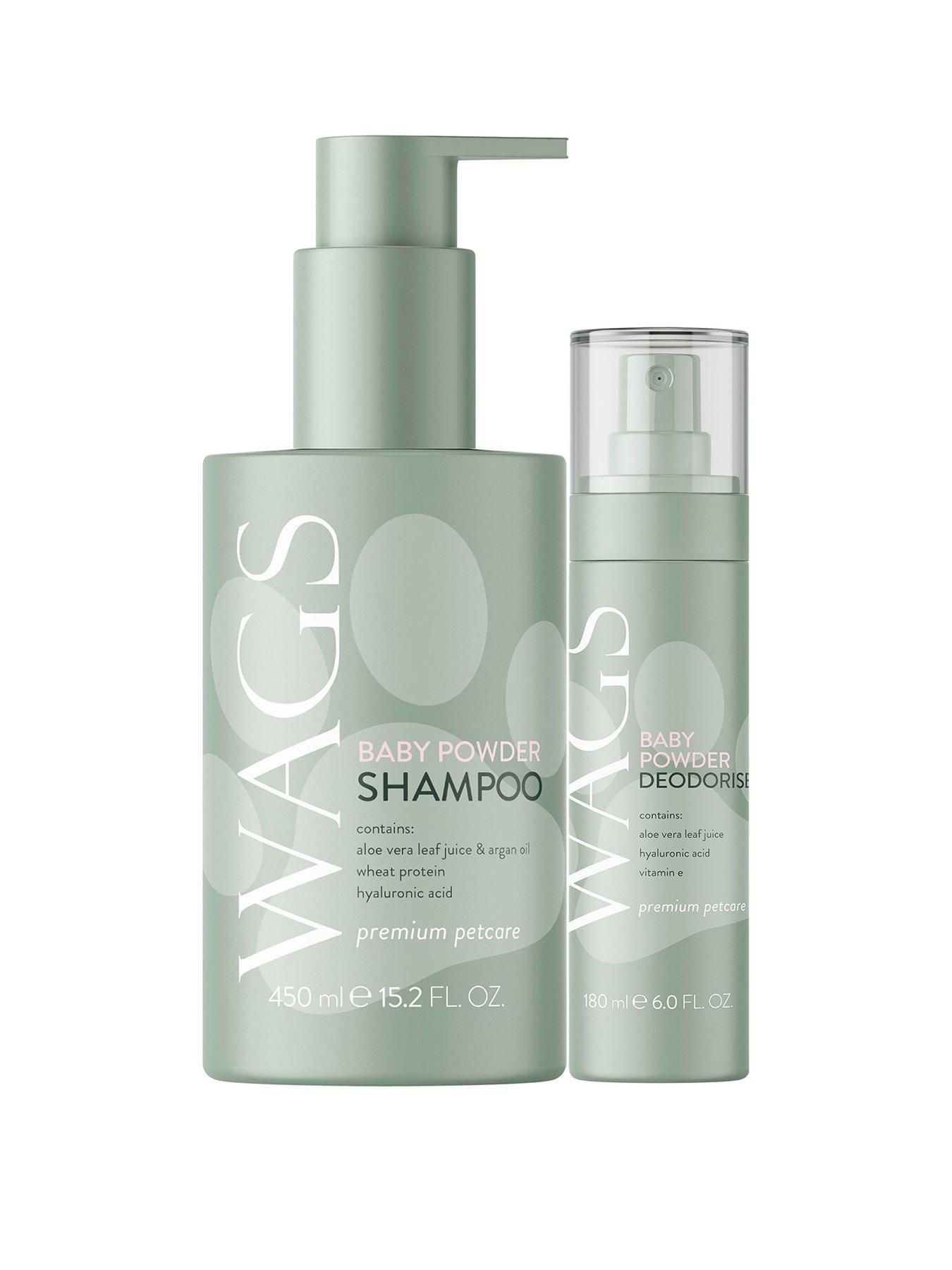 Wags Baby Powder Shampoo  &  Deodoriser Duo