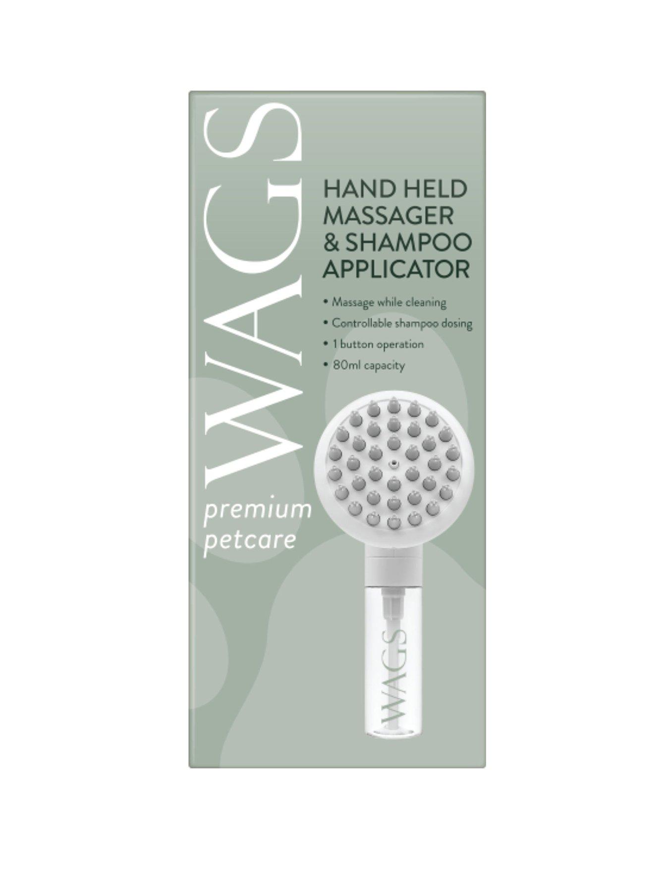 Wags Hand Held Massage and Shampoo Applicator