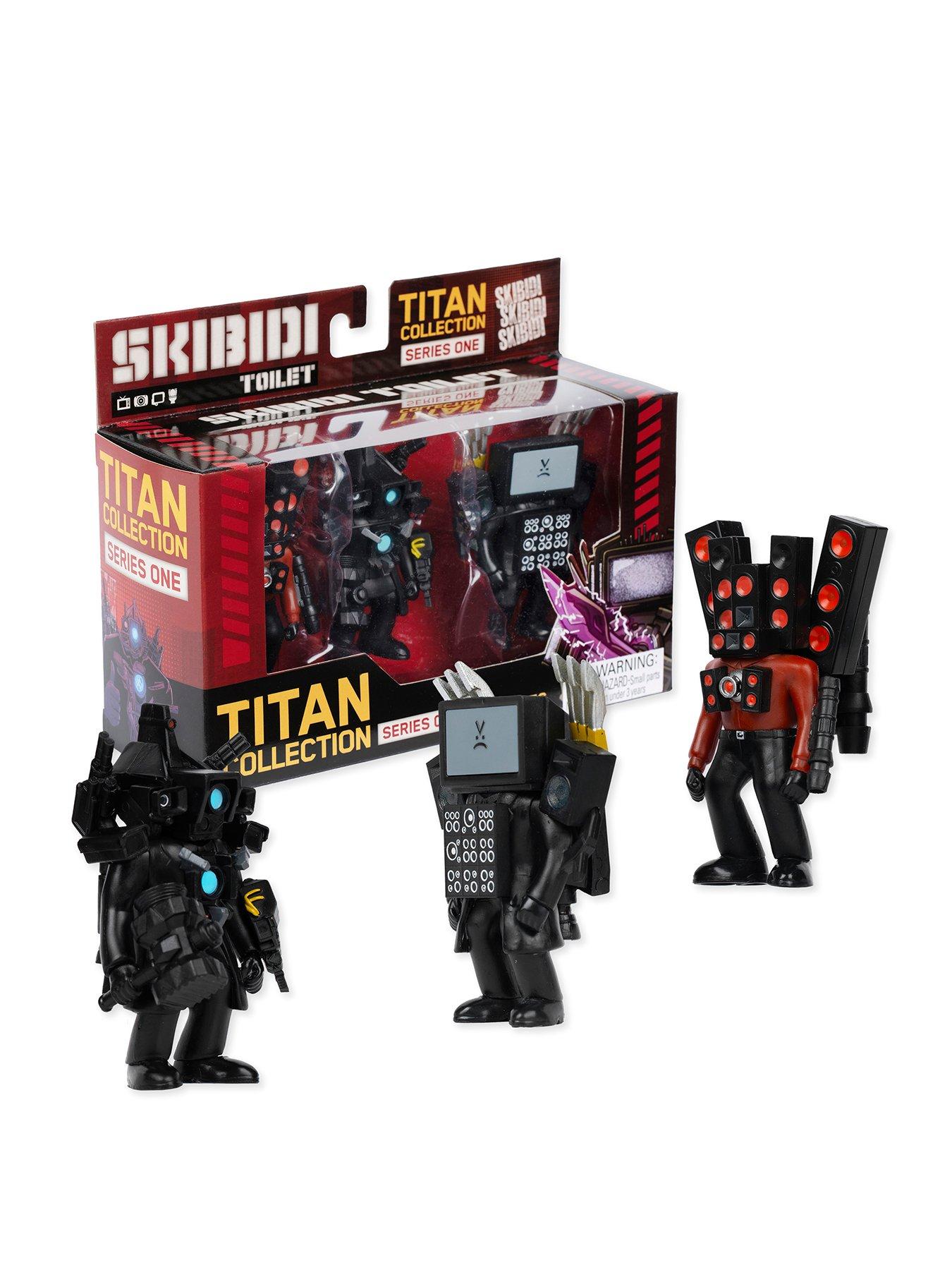 Skibidi Toilet Titan 3 Pack