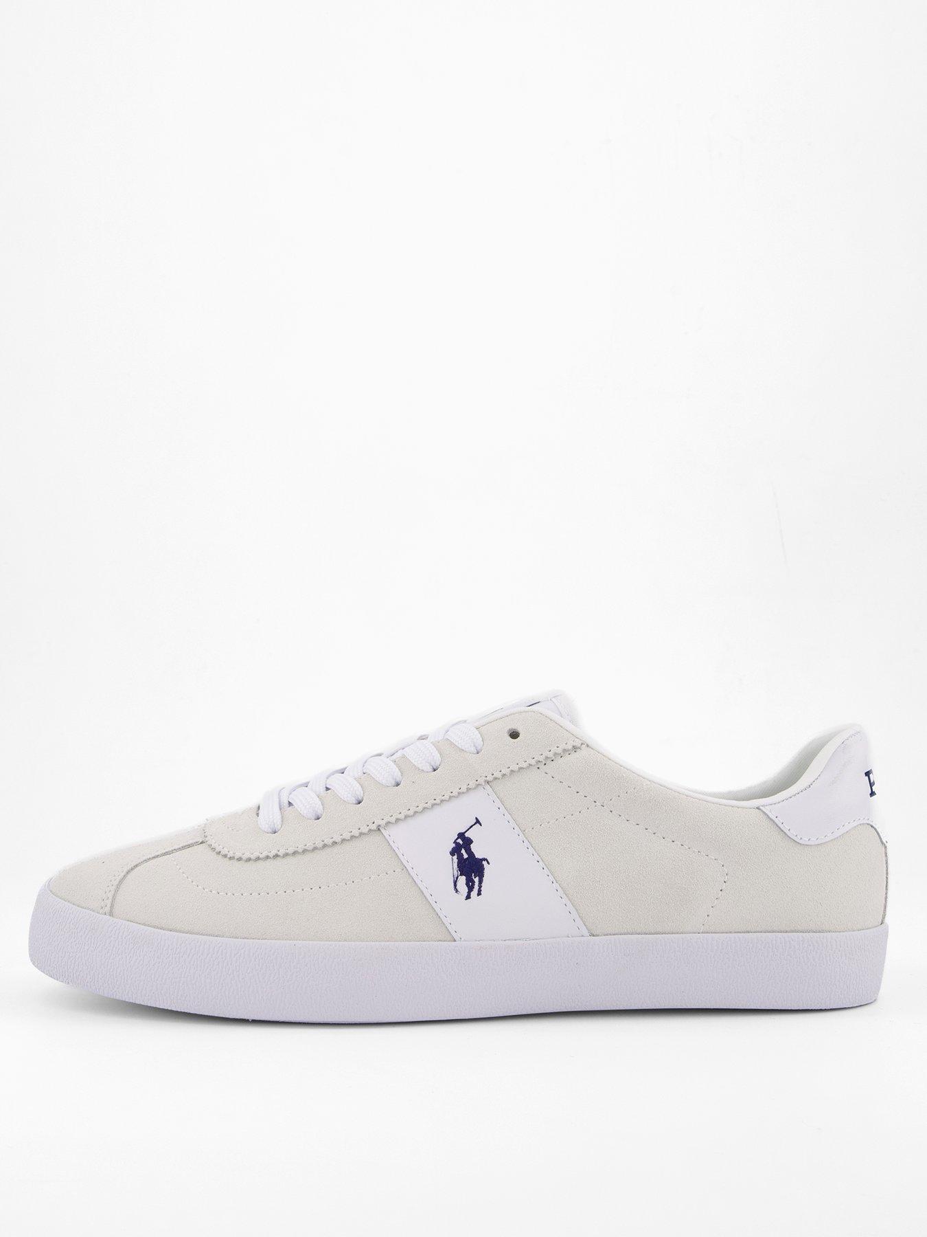 undefined Court Vulc Suede Trainer - White