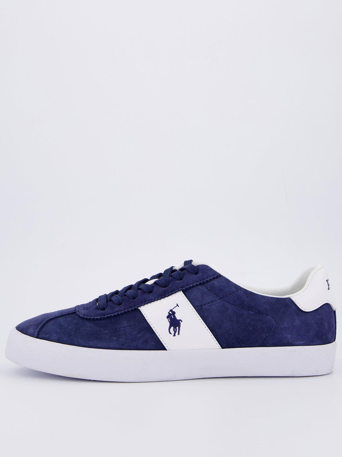 undefined Court Vulc Suede Trainer - Navy