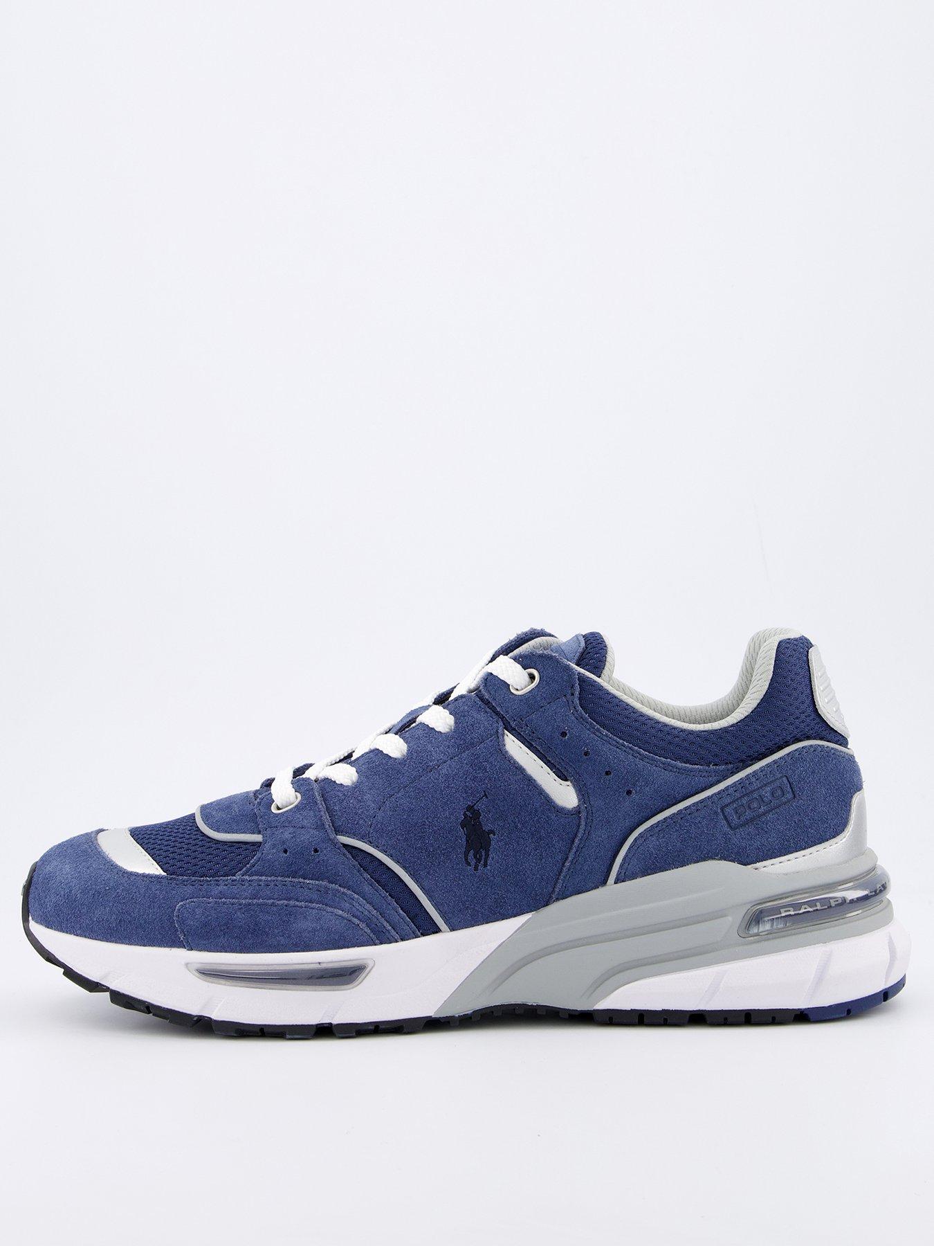 undefined Trackster 250 Suede Trainers - Navy