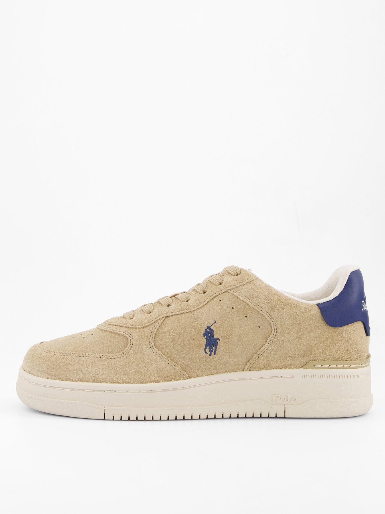 undefined Master Court Pp Suede And Leather Trainers - Beige