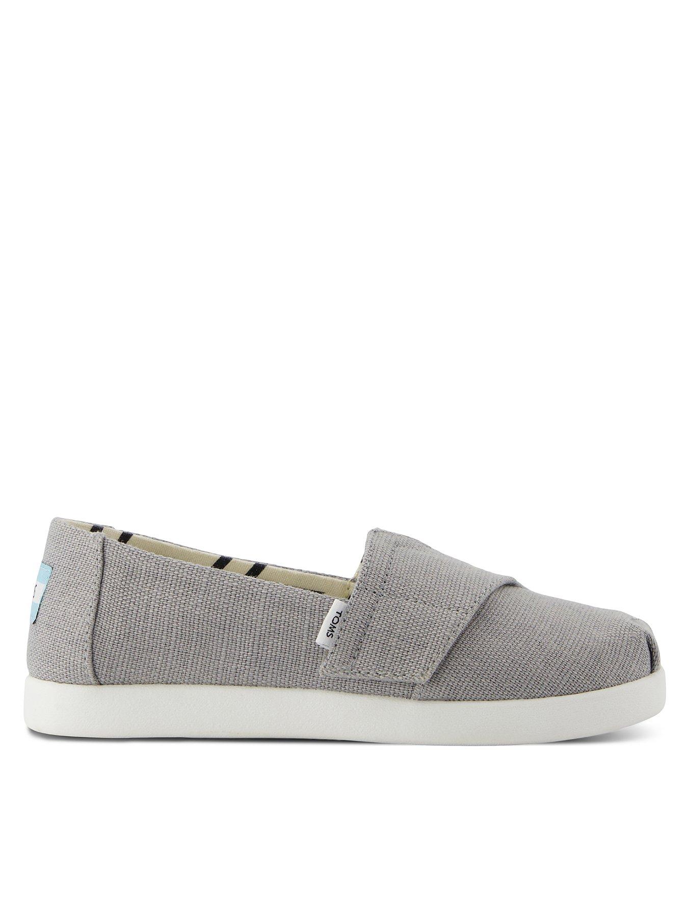 undefined Youth Alpargata Classic Heritage Espadrille Grey - Grey