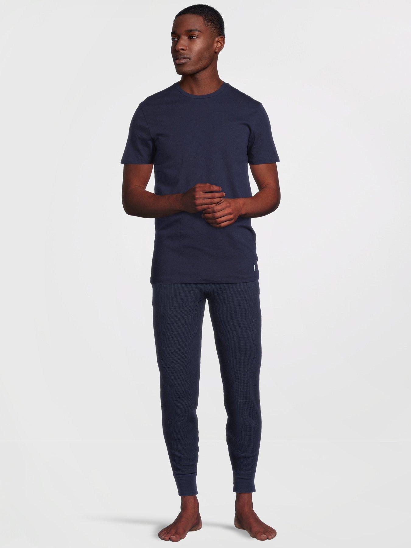 Image 4 of 6 of Polo Ralph Lauren 3 Pack Loungewear T-Shirts - Navy