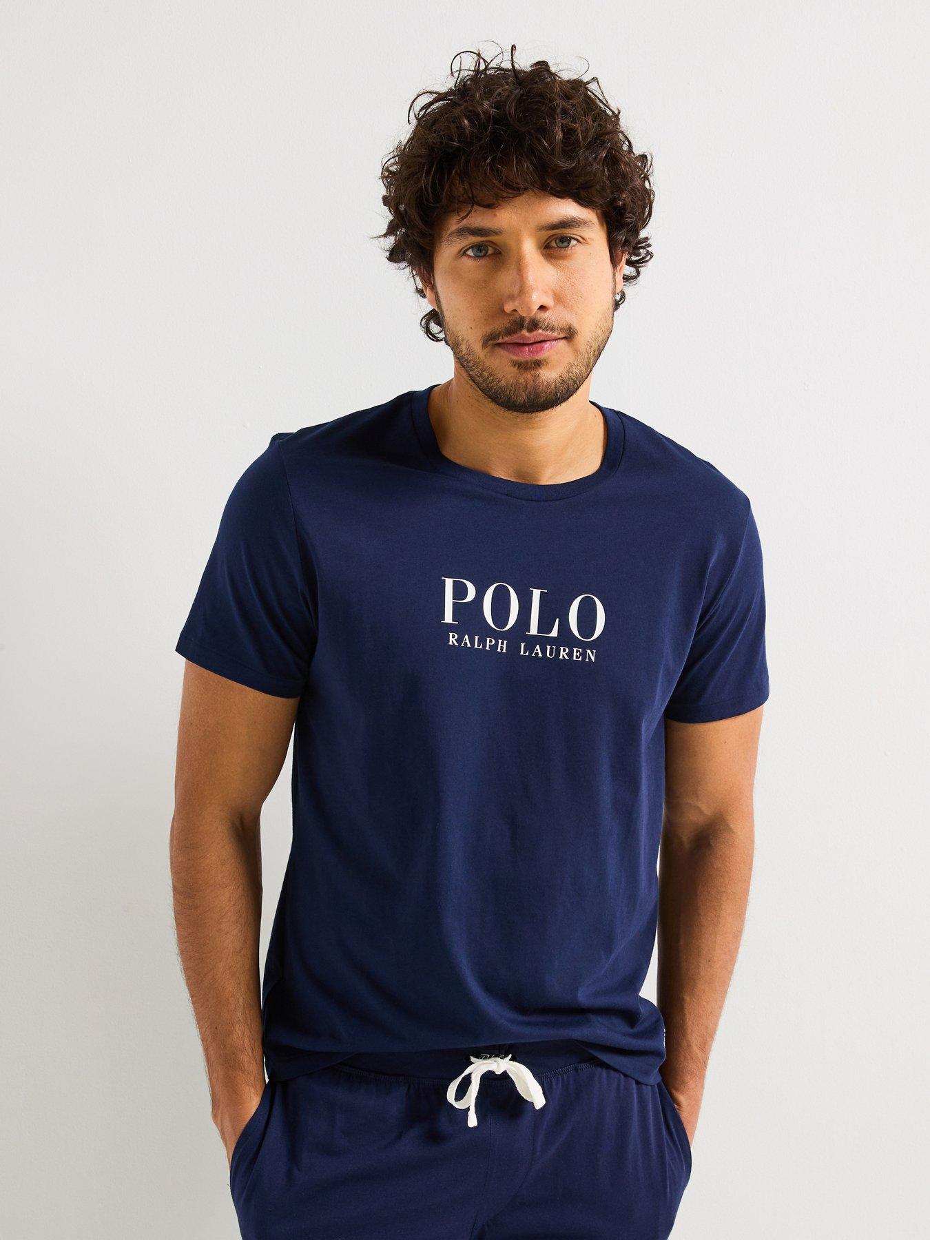 Polo Ralph Lauren Loungewear Centre Logo T-Shirt - Navy