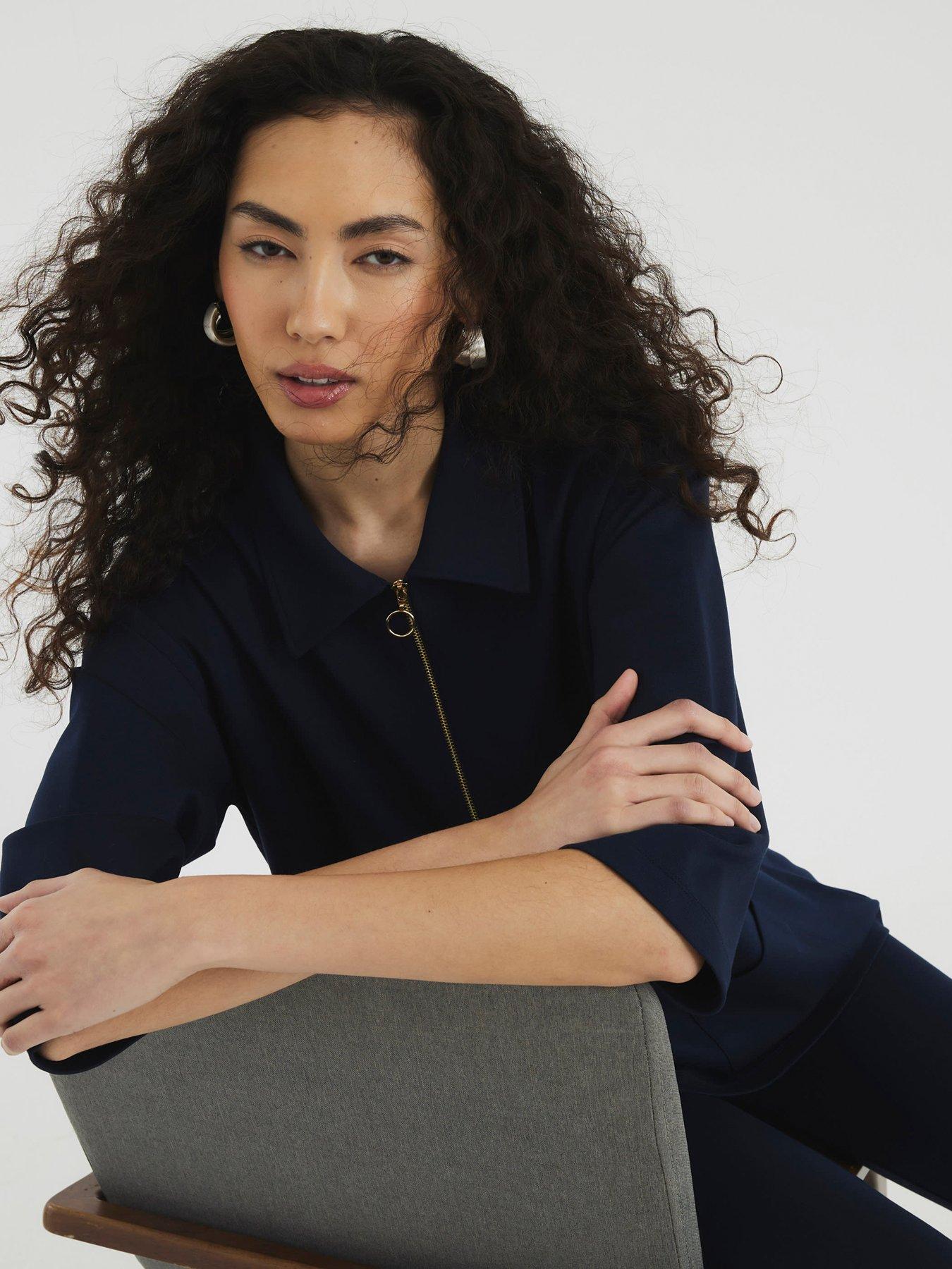 Image 4 of 4 of River Island Tunic Top - Blue