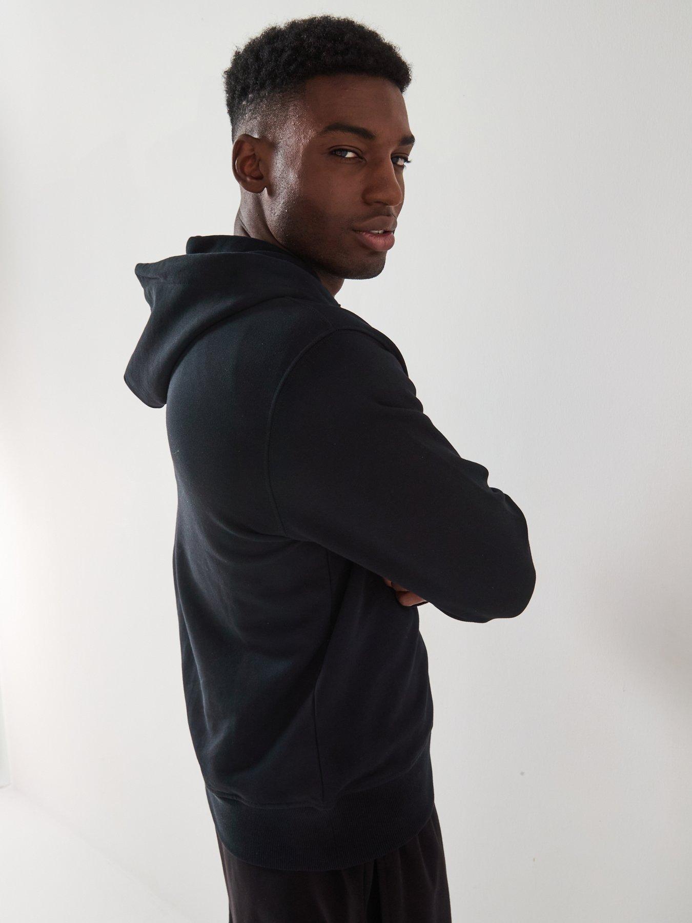 Image 6 of 6 of Versace Jeans Couture Baroque Logo Hoodie - Black