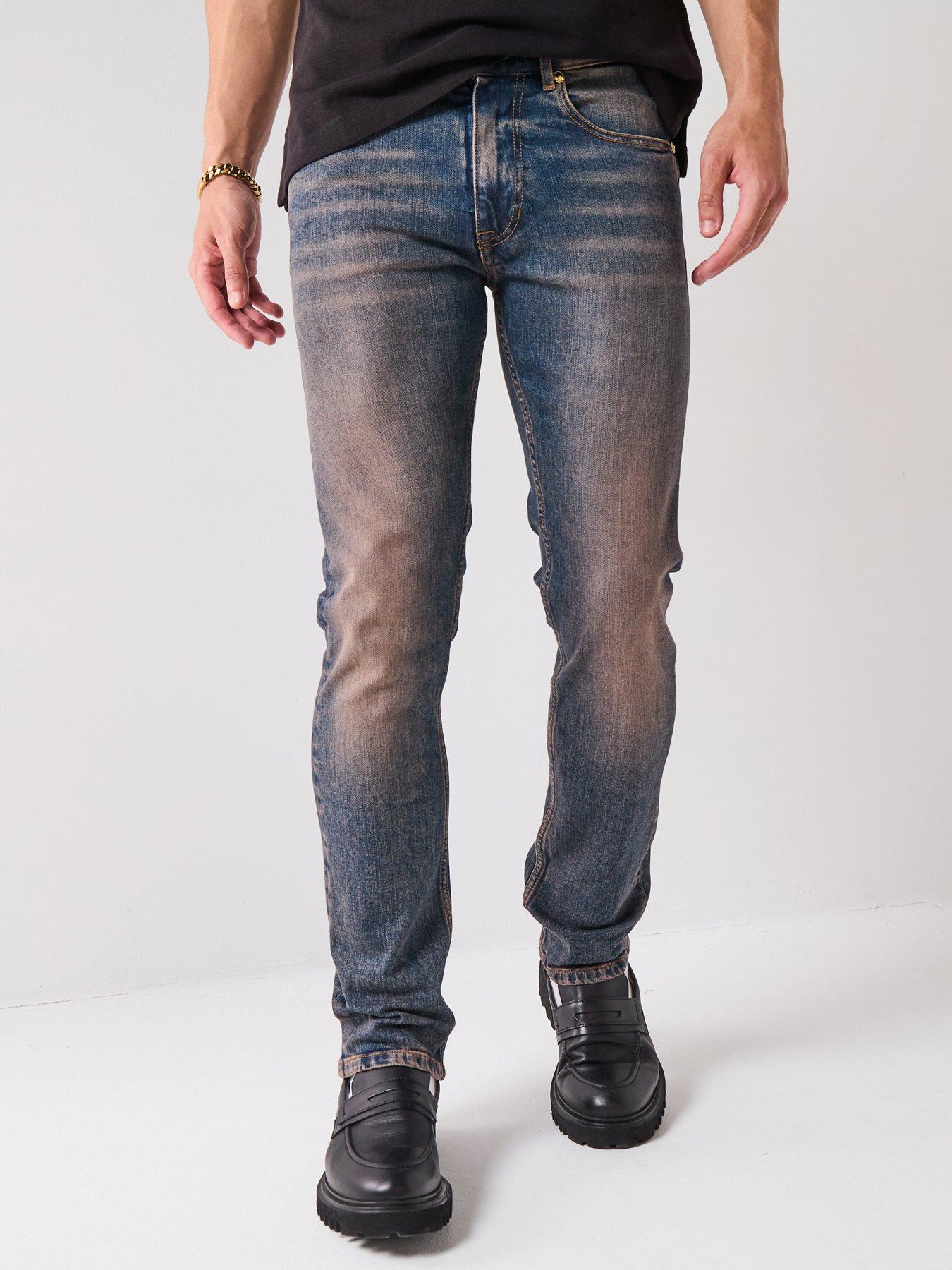undefined Versace Jeans Couture Slim Fit 5 Pocket Jeans - Blue