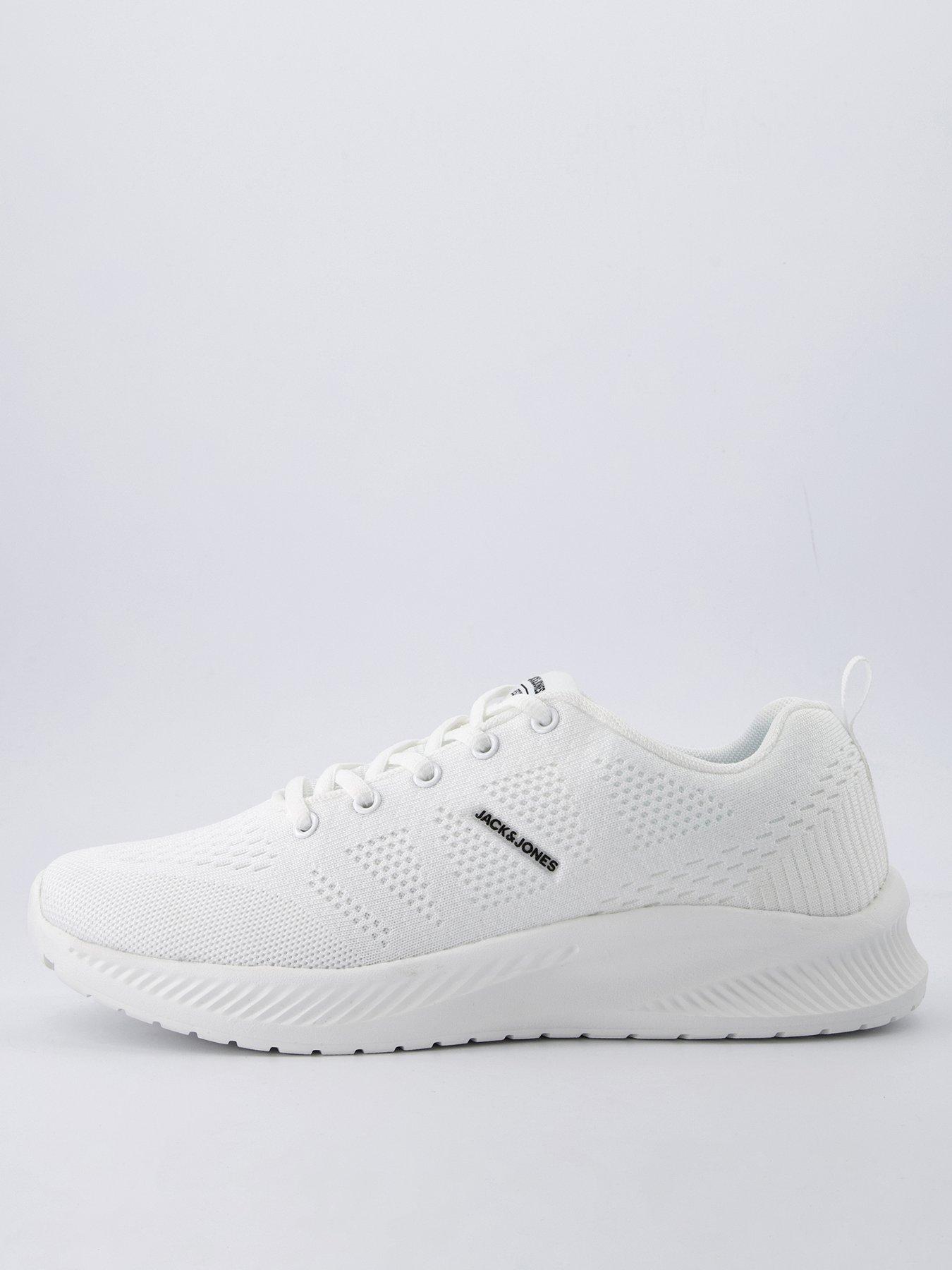 Jack & Jones Croxley Knit Trainers - White
