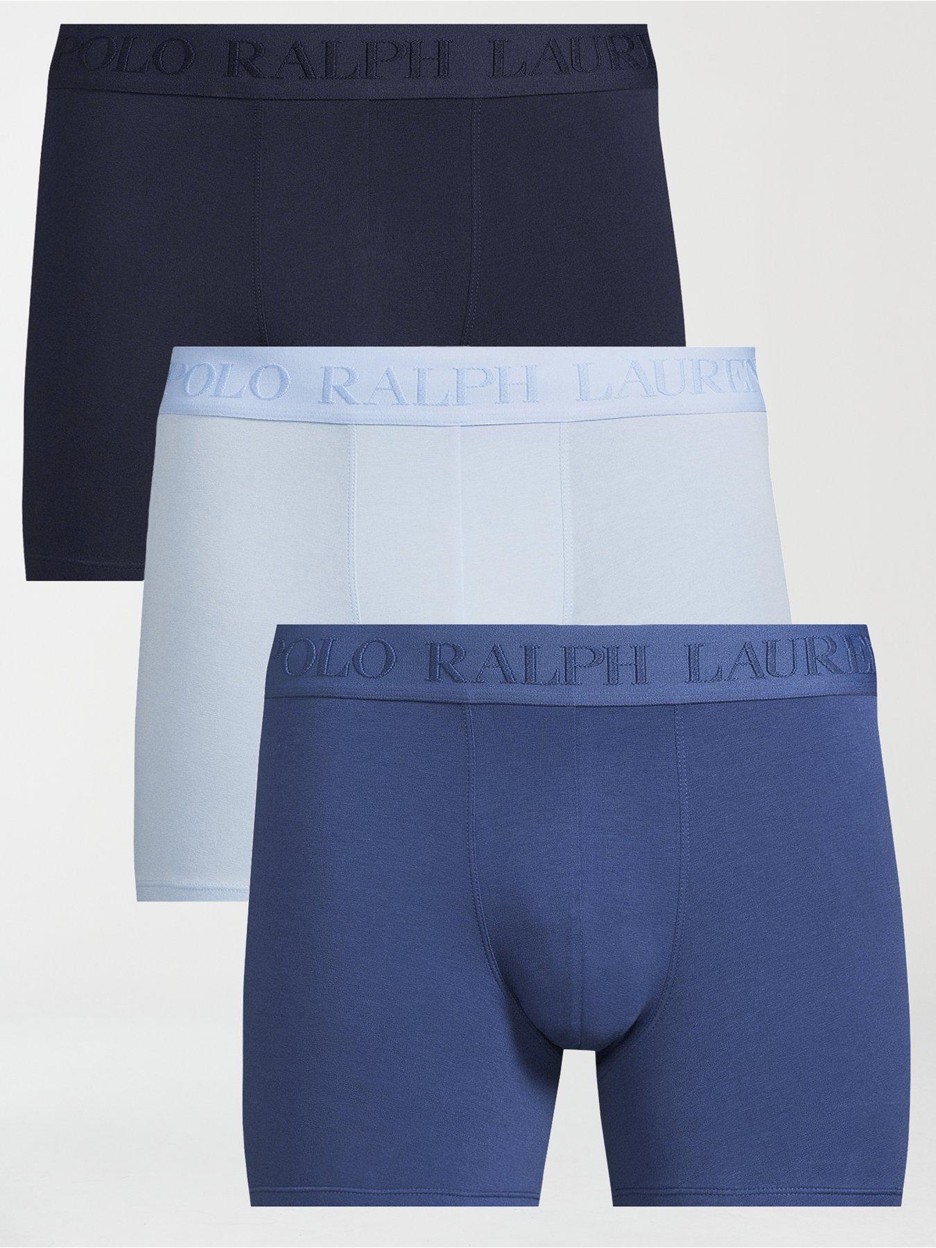 undefined 3 Pack Boxer Brief - Blue
