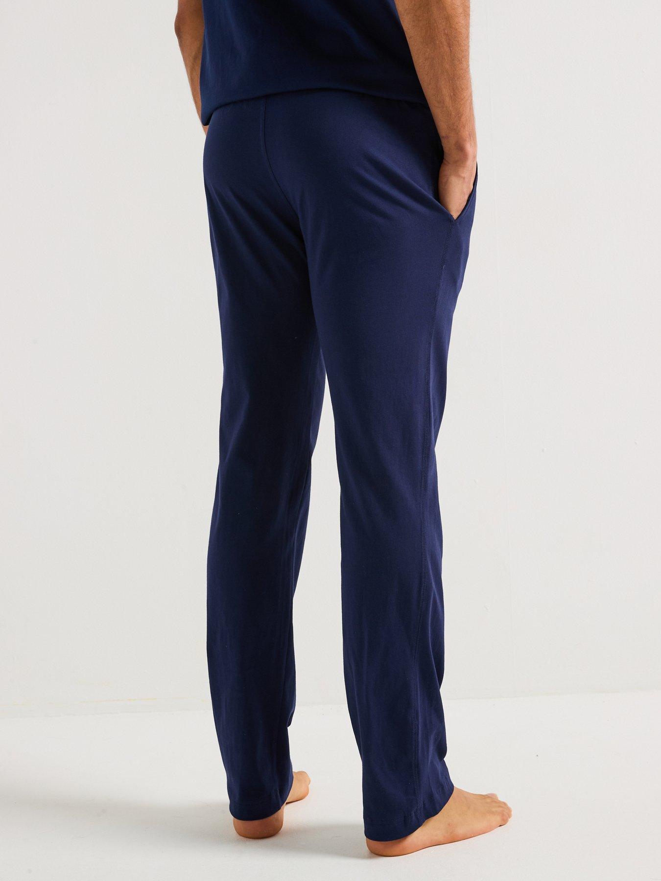 Image 2 of 4 of Polo Ralph Lauren Open Leg Pyjama Bottoms - Navy