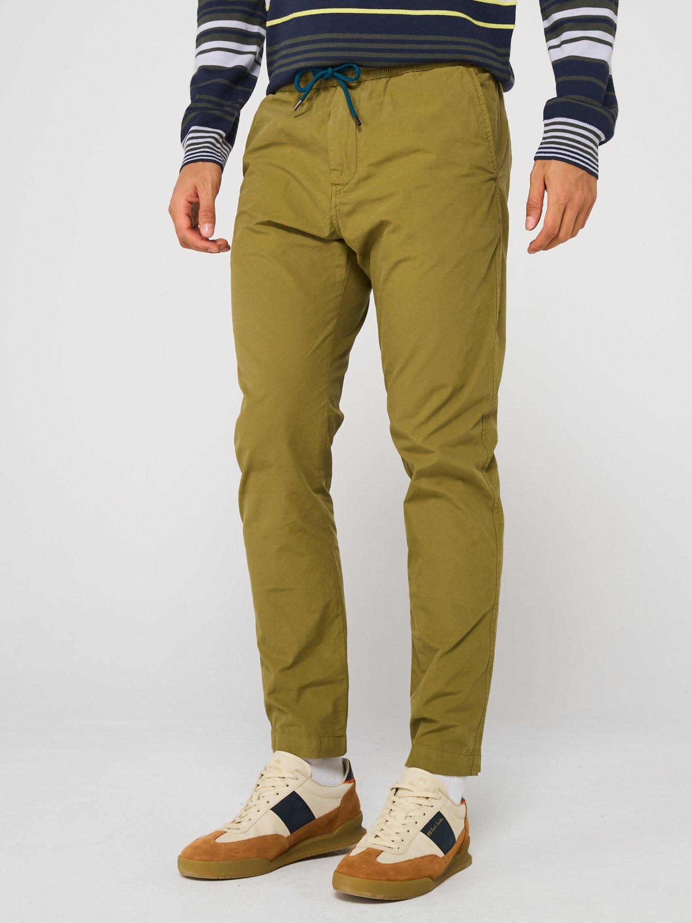 PS PAUL SMITH Drawstring Trousers - Green