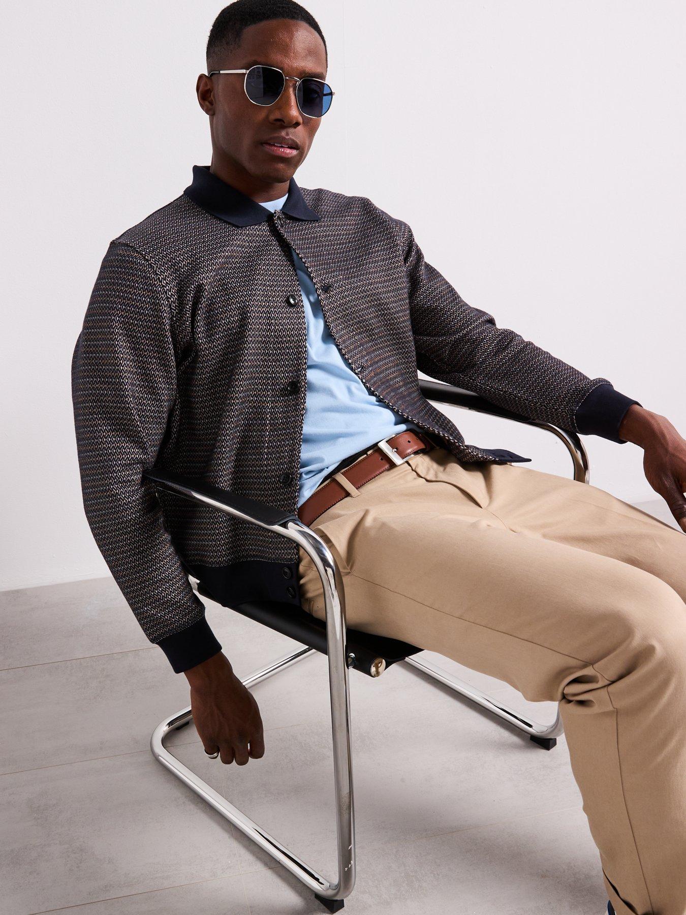 undefined Jersey Jacket - Blue