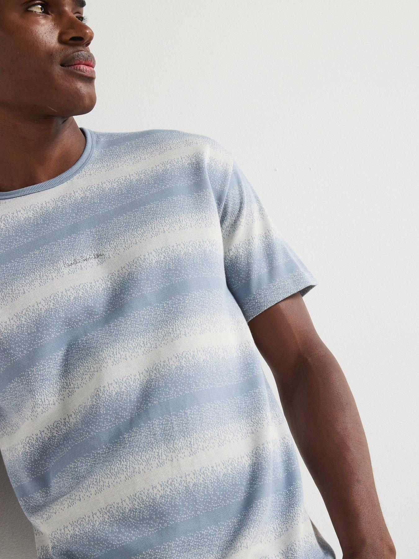 Image 4 of 6 of PS PAUL SMITH Gradient Short Sleeve T-Shirt - Blue