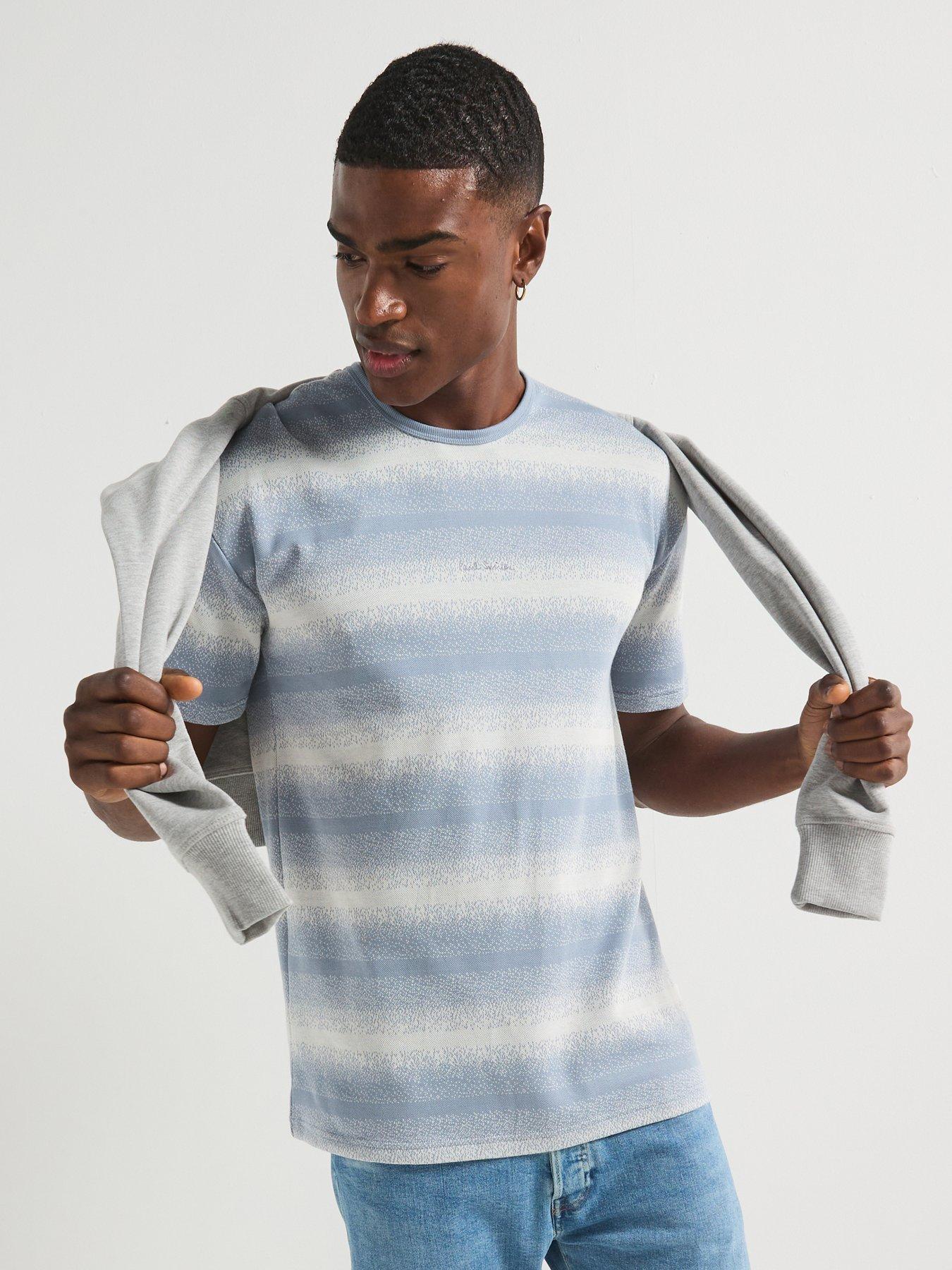 Image 6 of 6 of PS PAUL SMITH Gradient Short Sleeve T-Shirt - Blue