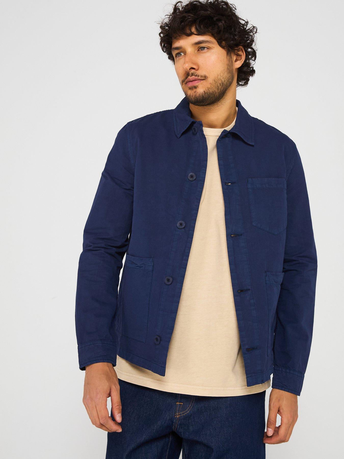 undefined Casual Fit Jacket - Blue