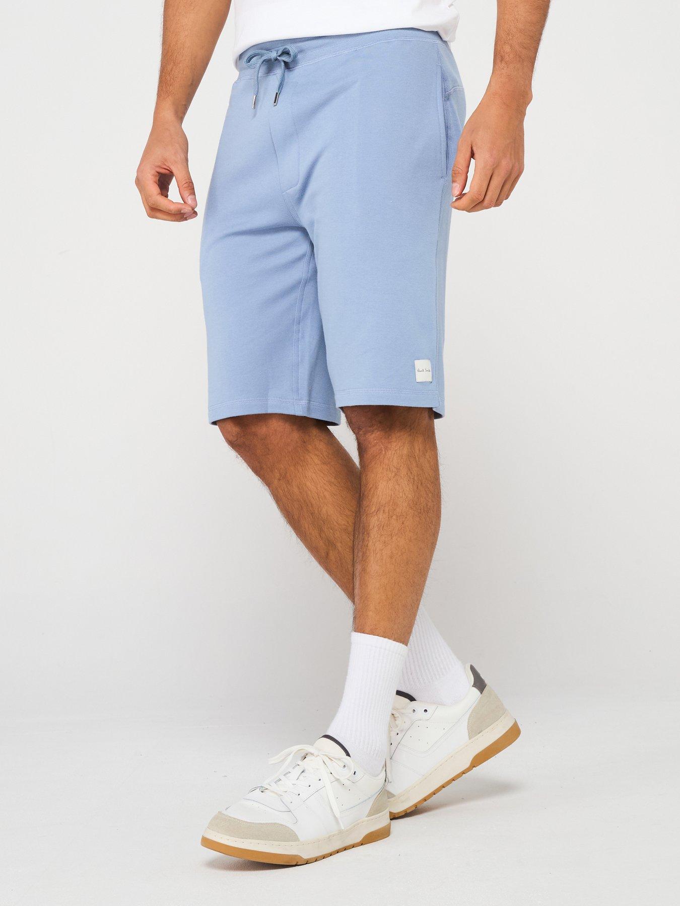 undefined Grad Stripe Shorts - Blue