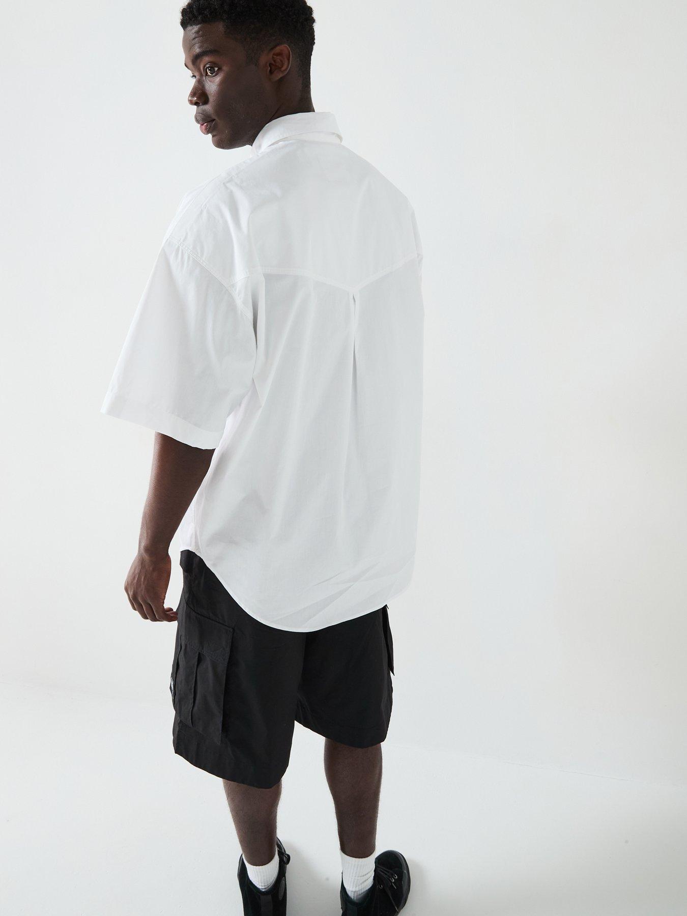 Image 2 of 6 of Versace Jeans Couture Poplin Shirt - White