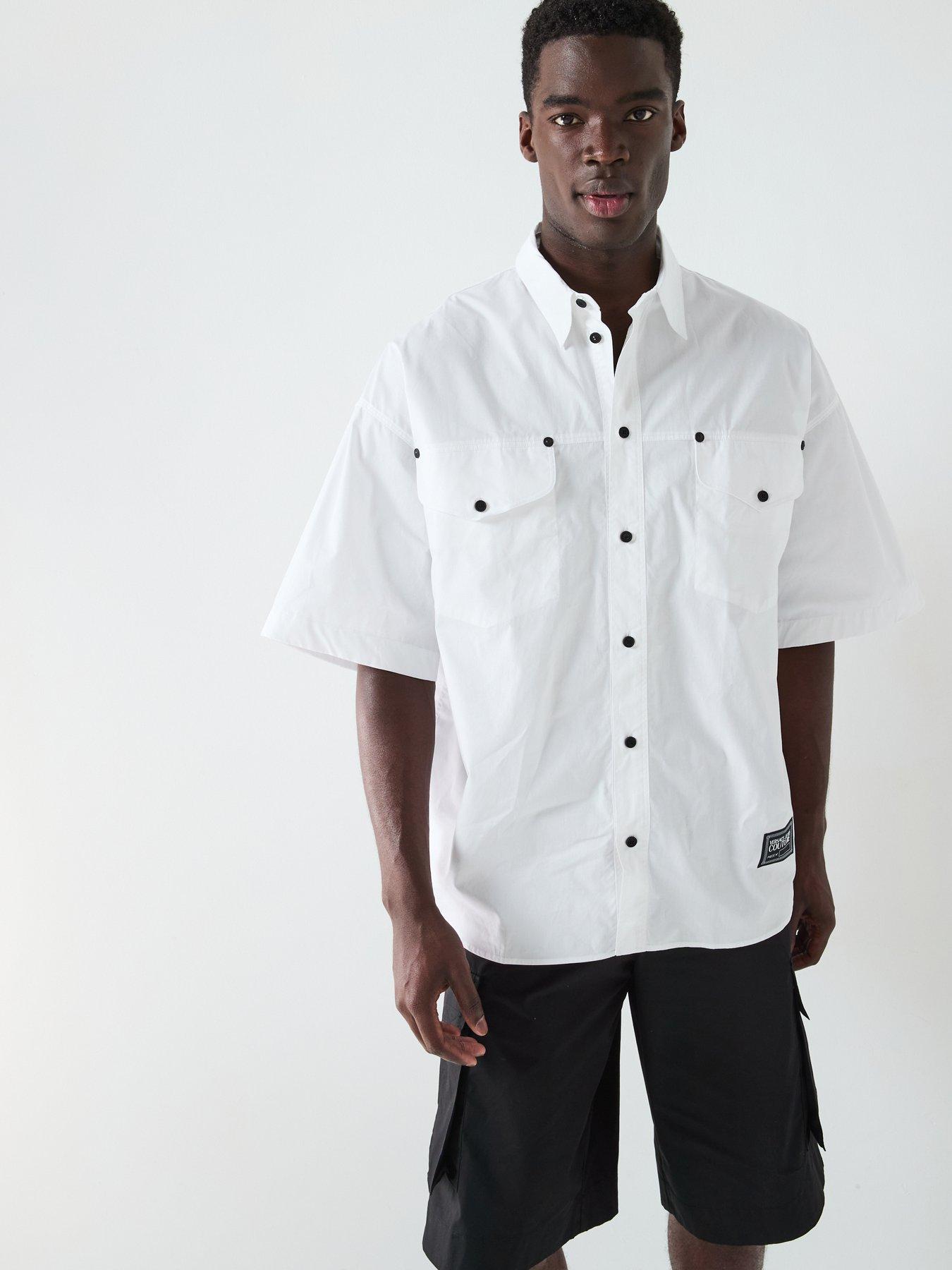 Image 6 of 6 of Versace Jeans Couture Poplin Shirt - White