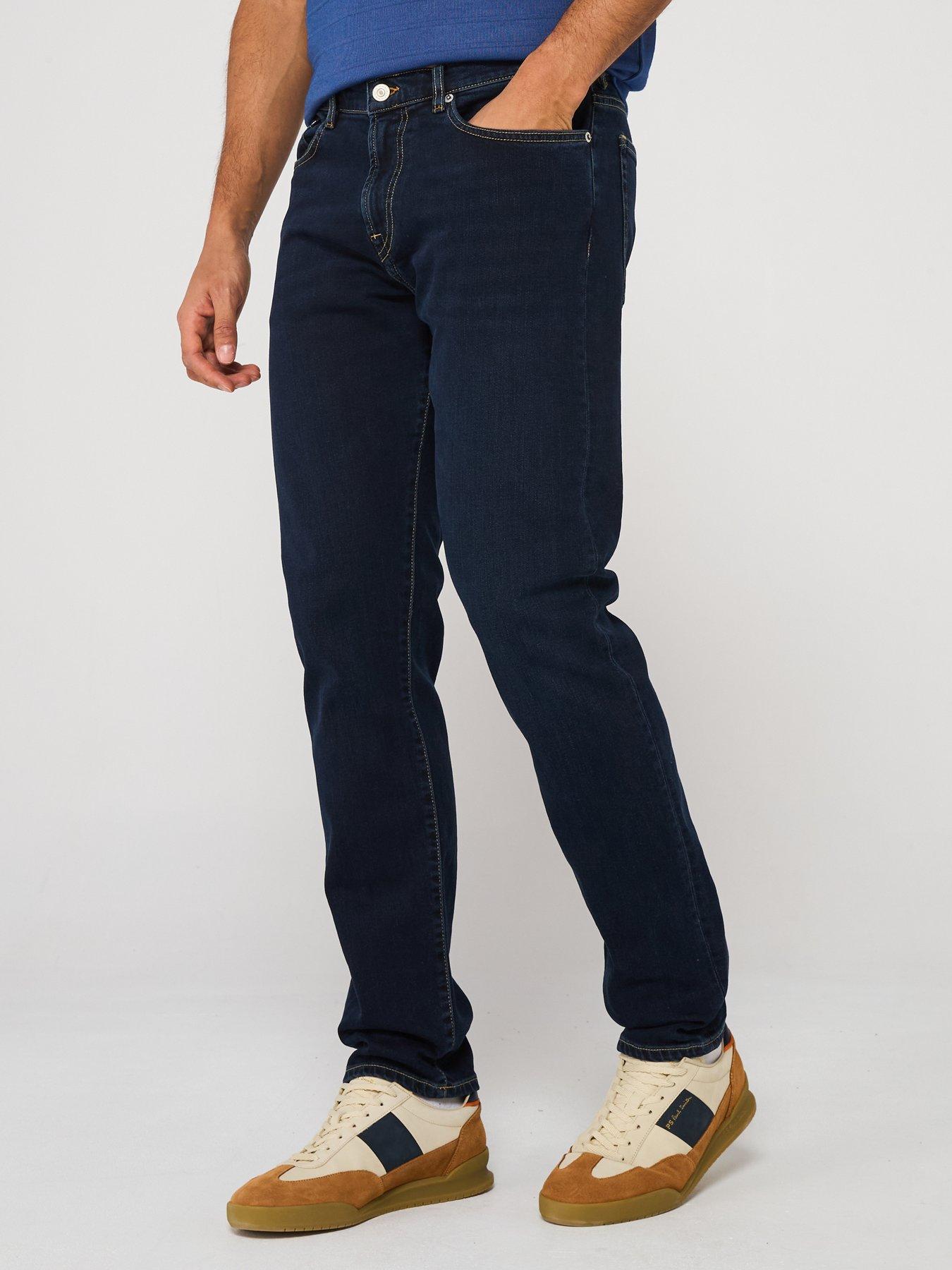 undefined Tapered Fit Jeans - Blue