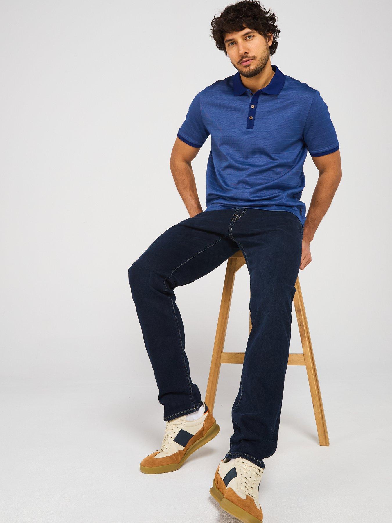 Image 5 of 5 of PS PAUL SMITH Tapered Fit Jeans - Blue