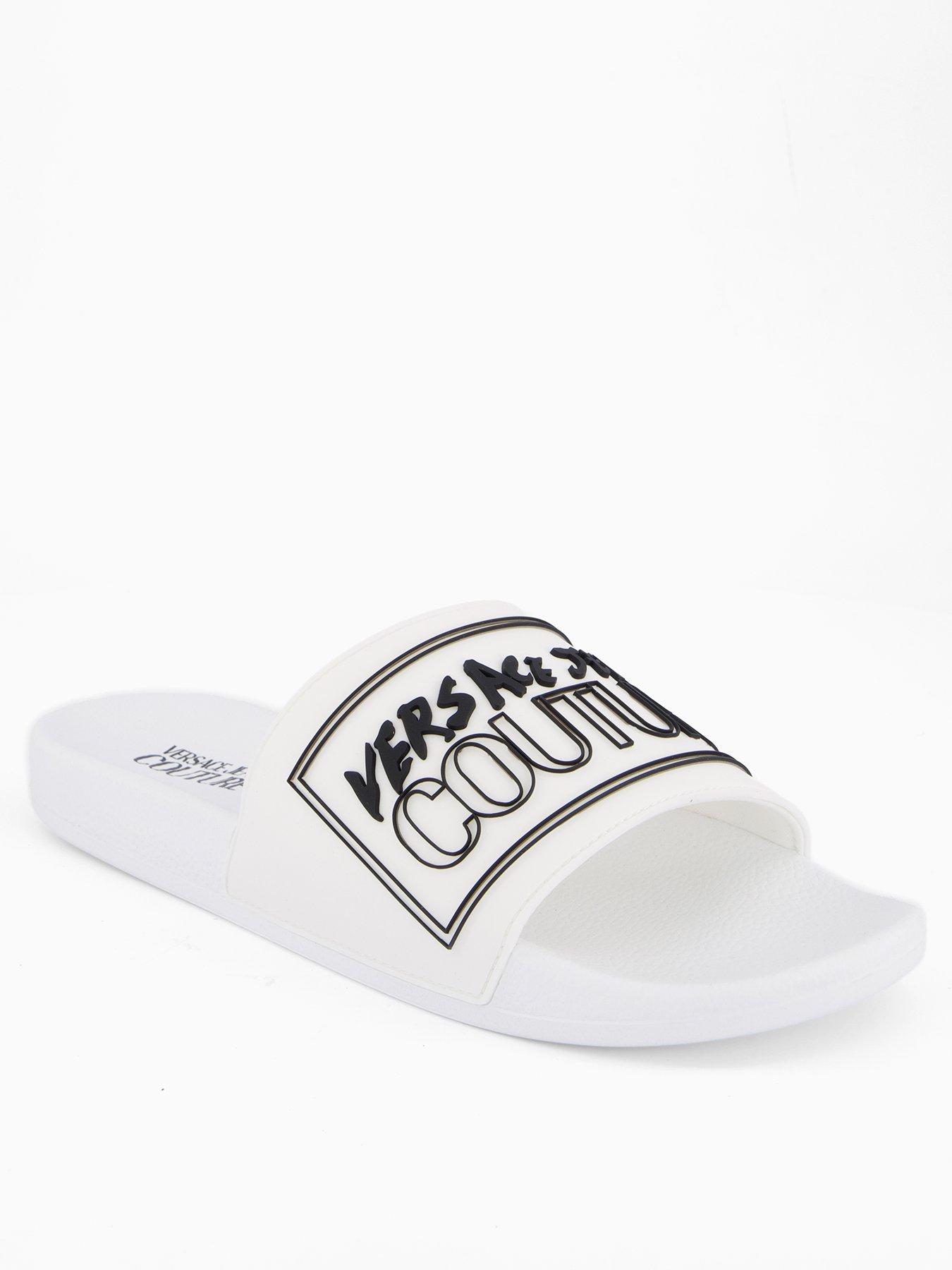 undefined Pool Sliders - White