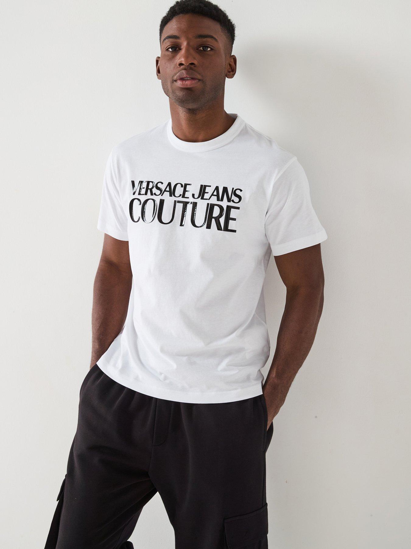 undefined Institutional Rubberised Logo T-Shirt - White
