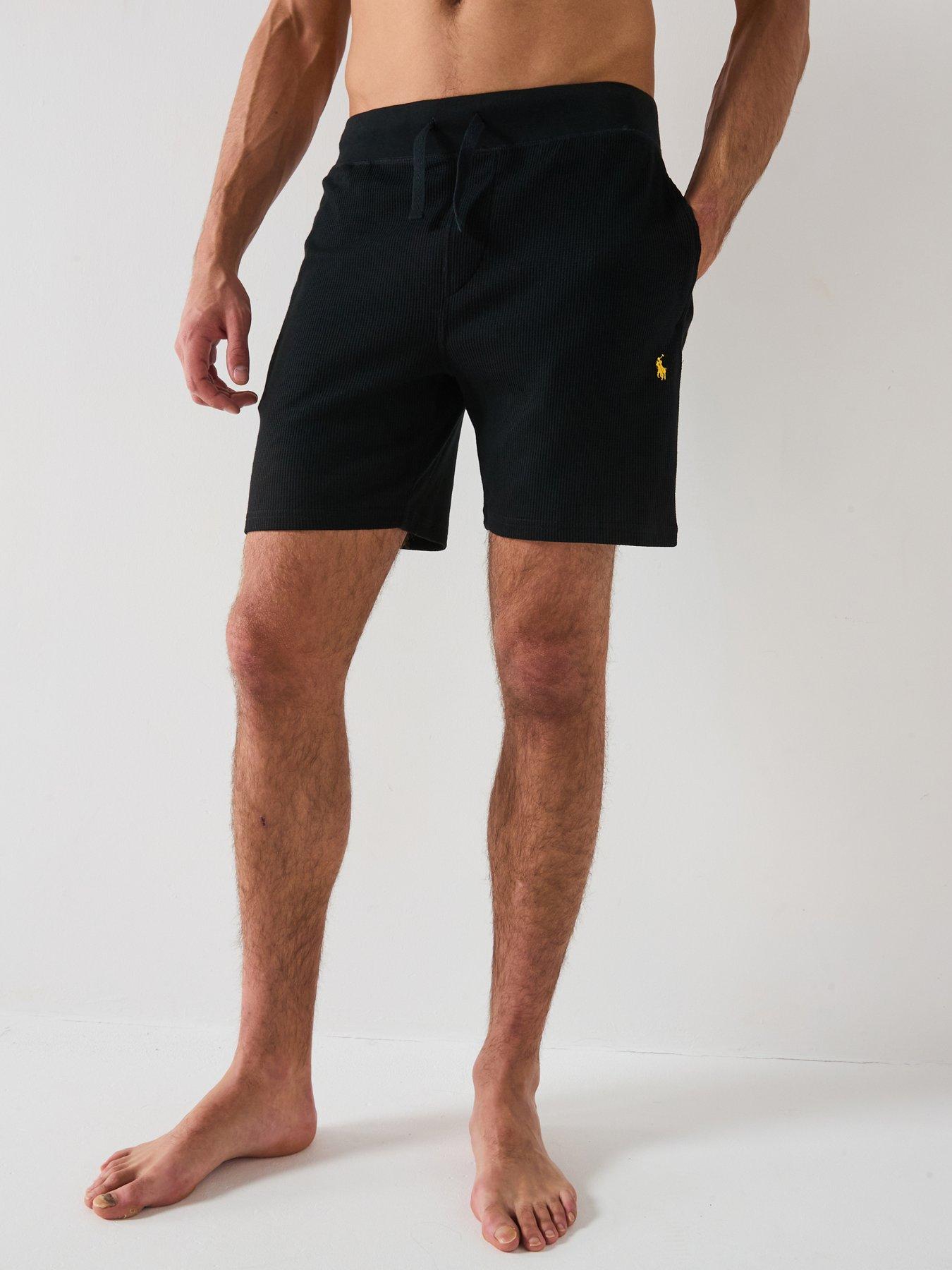 Image 1 of 6 of Polo Ralph Lauren Loungewear Lounge Shorts - Black