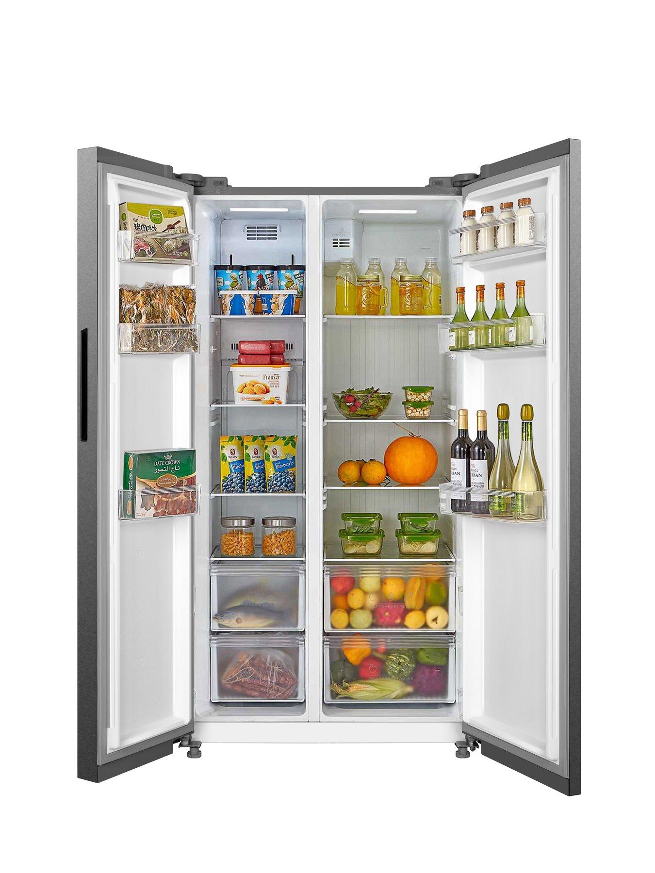 Image 4 of 6 of Swan SR750160I 90cm Wide Total No Frost American Style Fridge Freezer - Inox