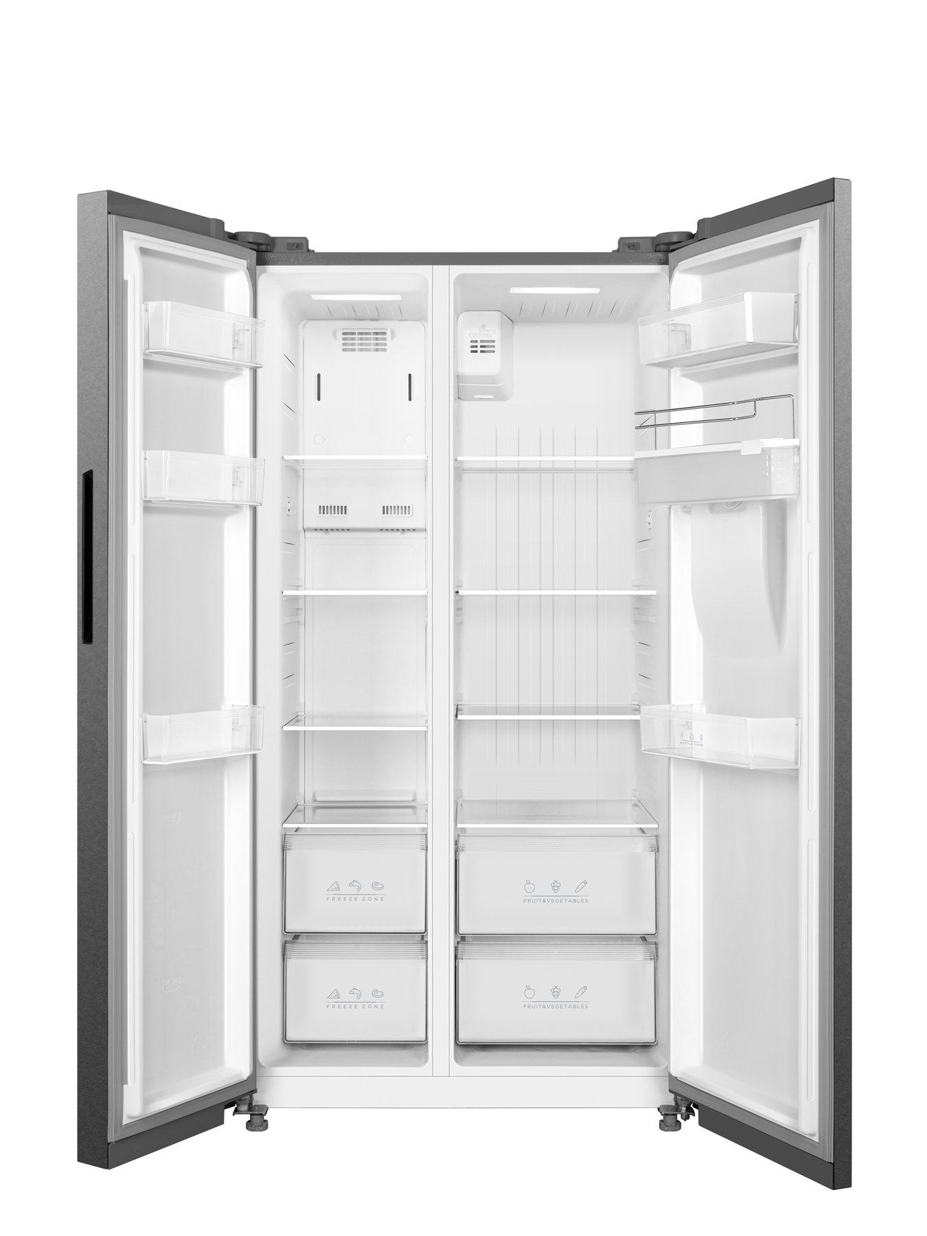 Image 3 of 6 of Swan SR750170I 90cm Wide Total No Frost American Style Fridge Freezer - Inox
