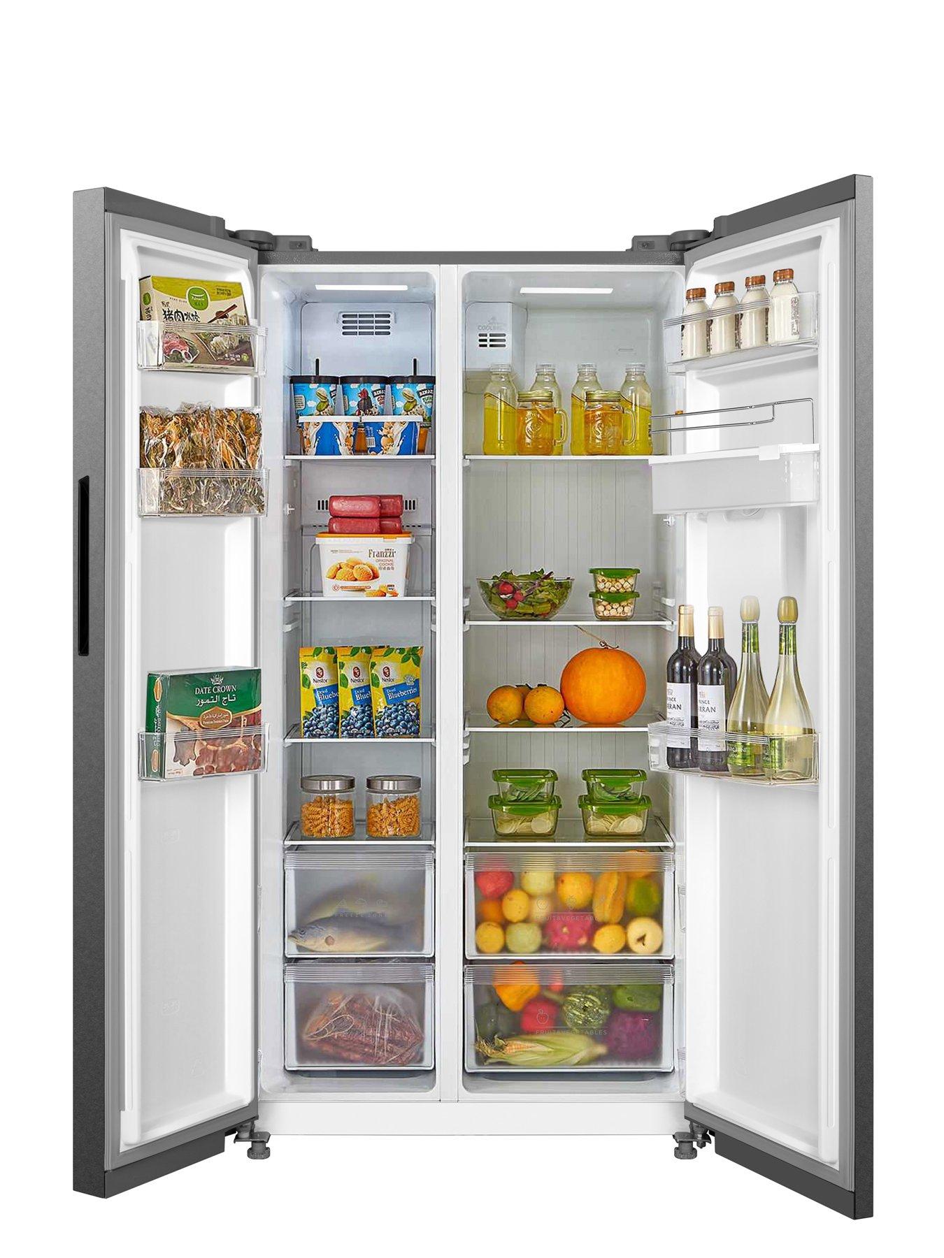 Image 4 of 6 of Swan SR750170I 90cm Wide Total No Frost American Style Fridge Freezer - Inox