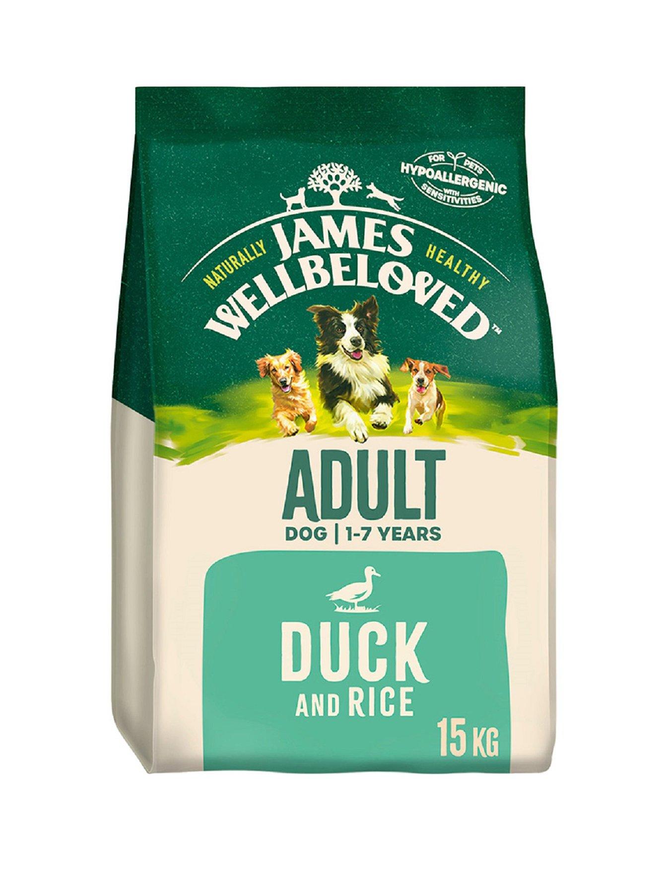 James Wellbeloved Adult Dry Dog Food Duck  &  Rice 15 kg