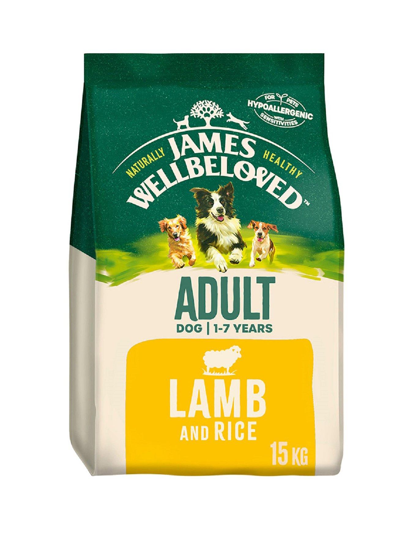 James Wellbeloved Adult Dry Dog Food Lamb  &  Rice 15 kg