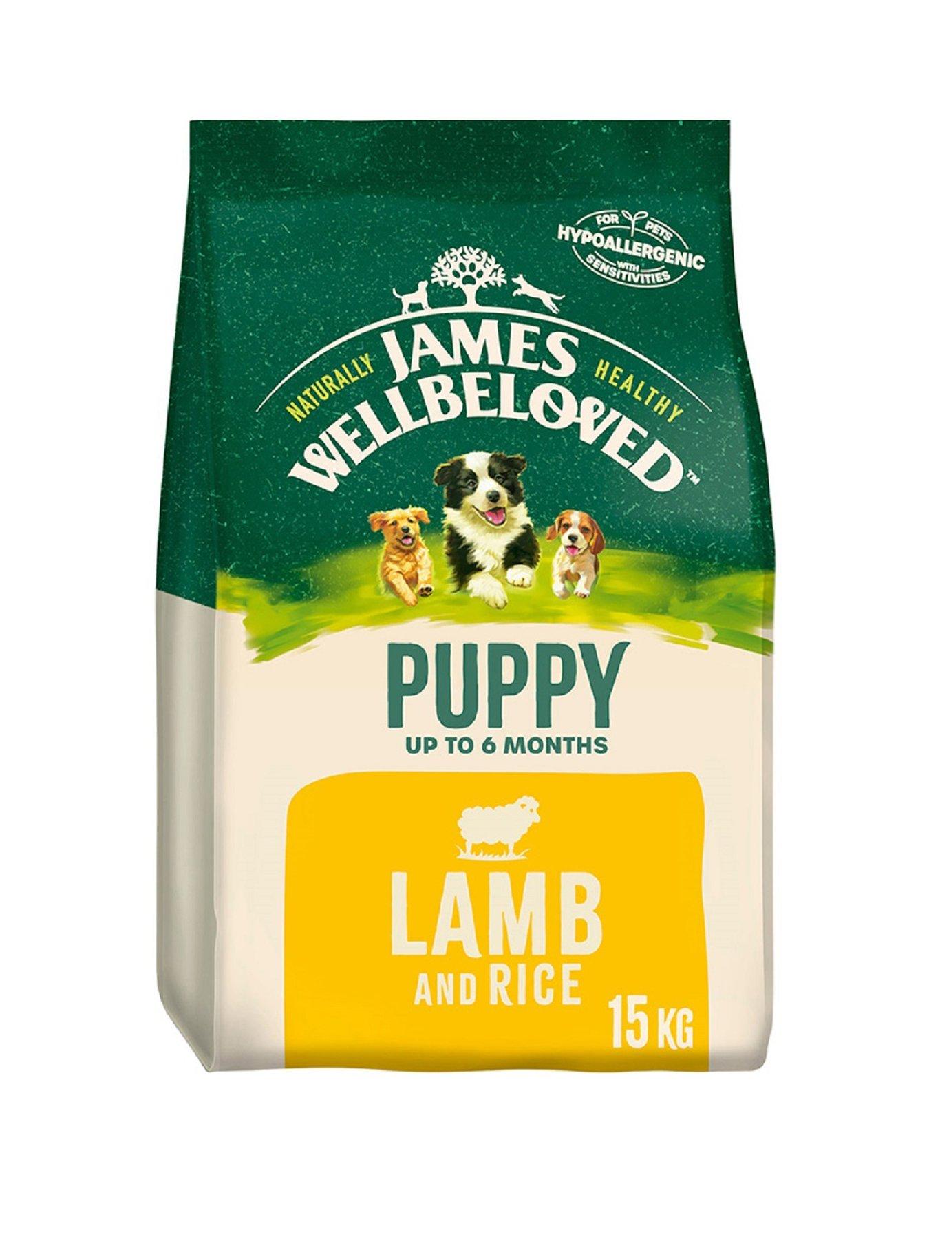 James Wellbeloved Puppy Complete Dry Dog Food Lamb  &  Rice 15 kg