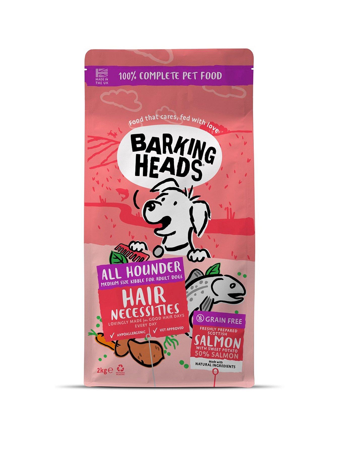 Product photograph of Barking Heads All Hounder Hair Necessities Salmon 2kg from very.co.uk