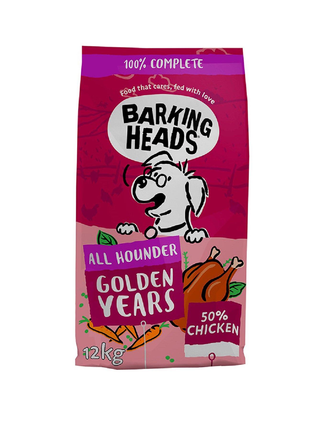 Product photograph of Barking Heads All Hounder Golden Years Chicken 12kg from very.co.uk