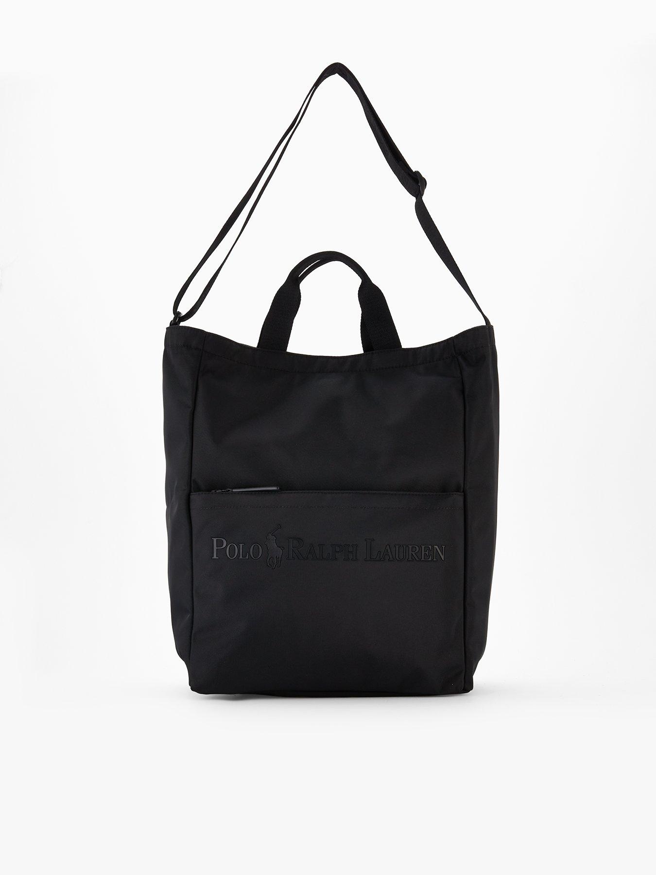 undefined Large Tonal Logo Tote Bag - Black