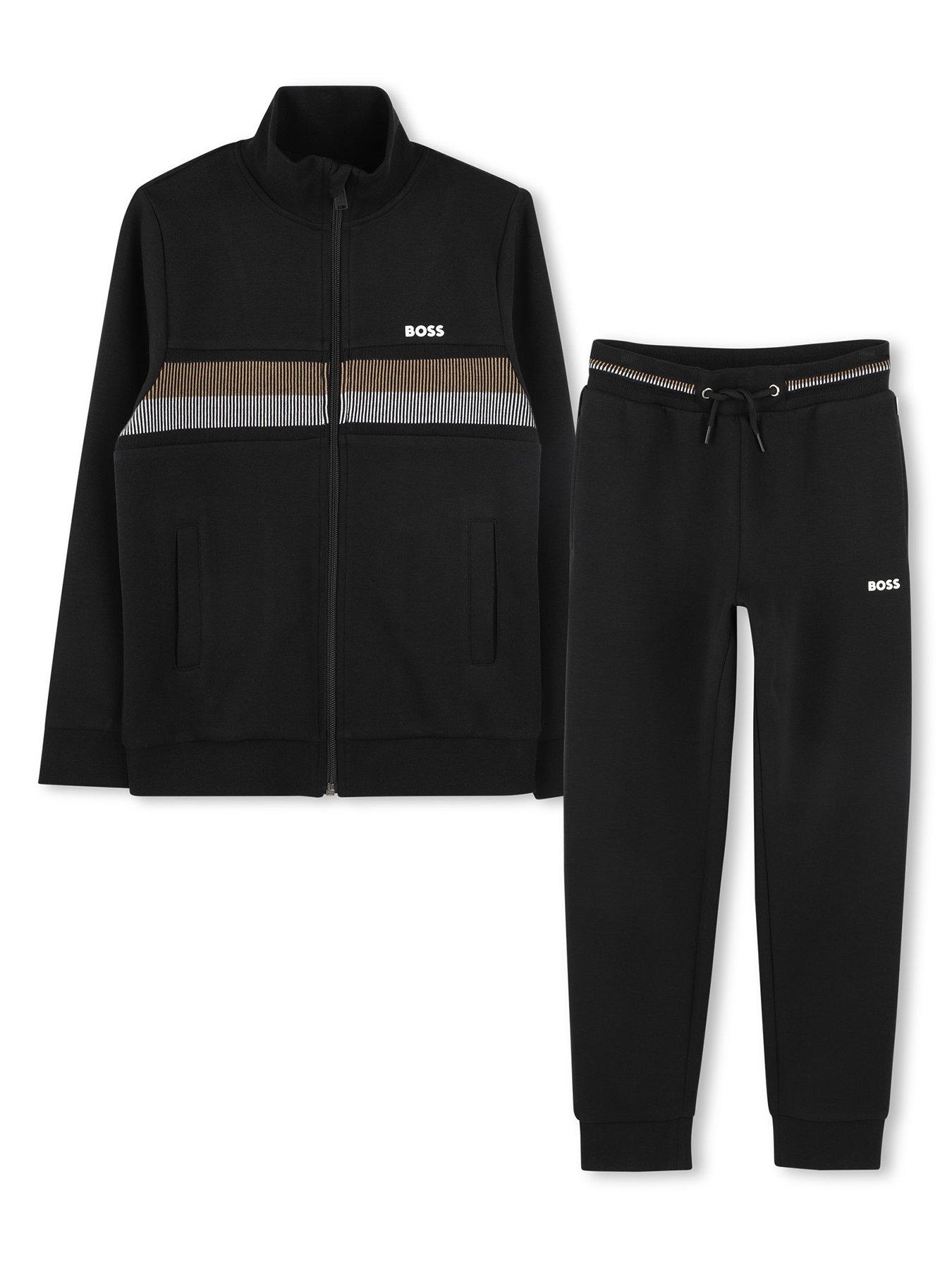 undefined Boys Tracksuit - Black
