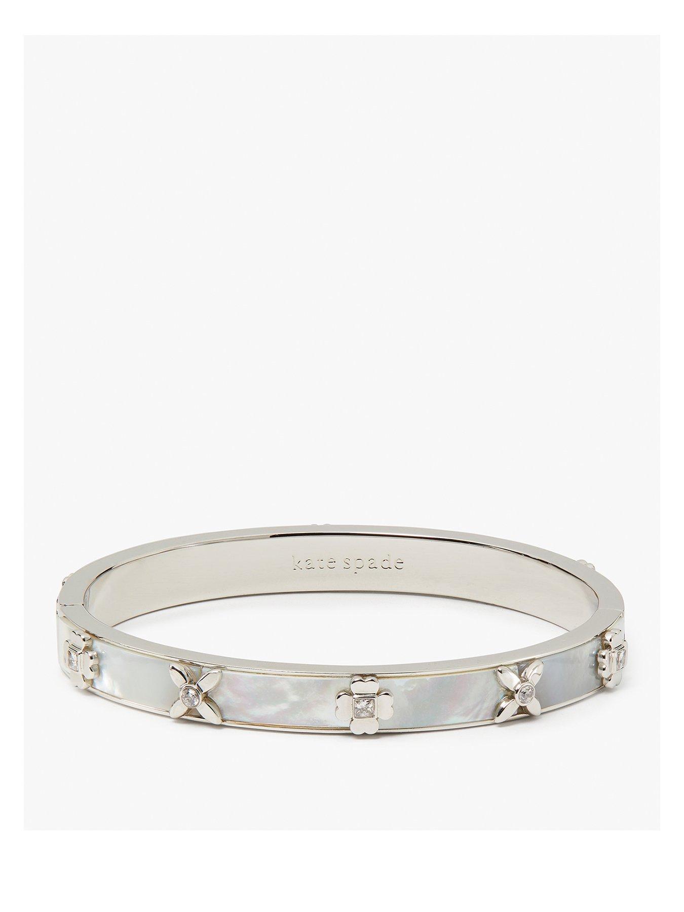 undefined Heritage Bloom Bangle - Silver
