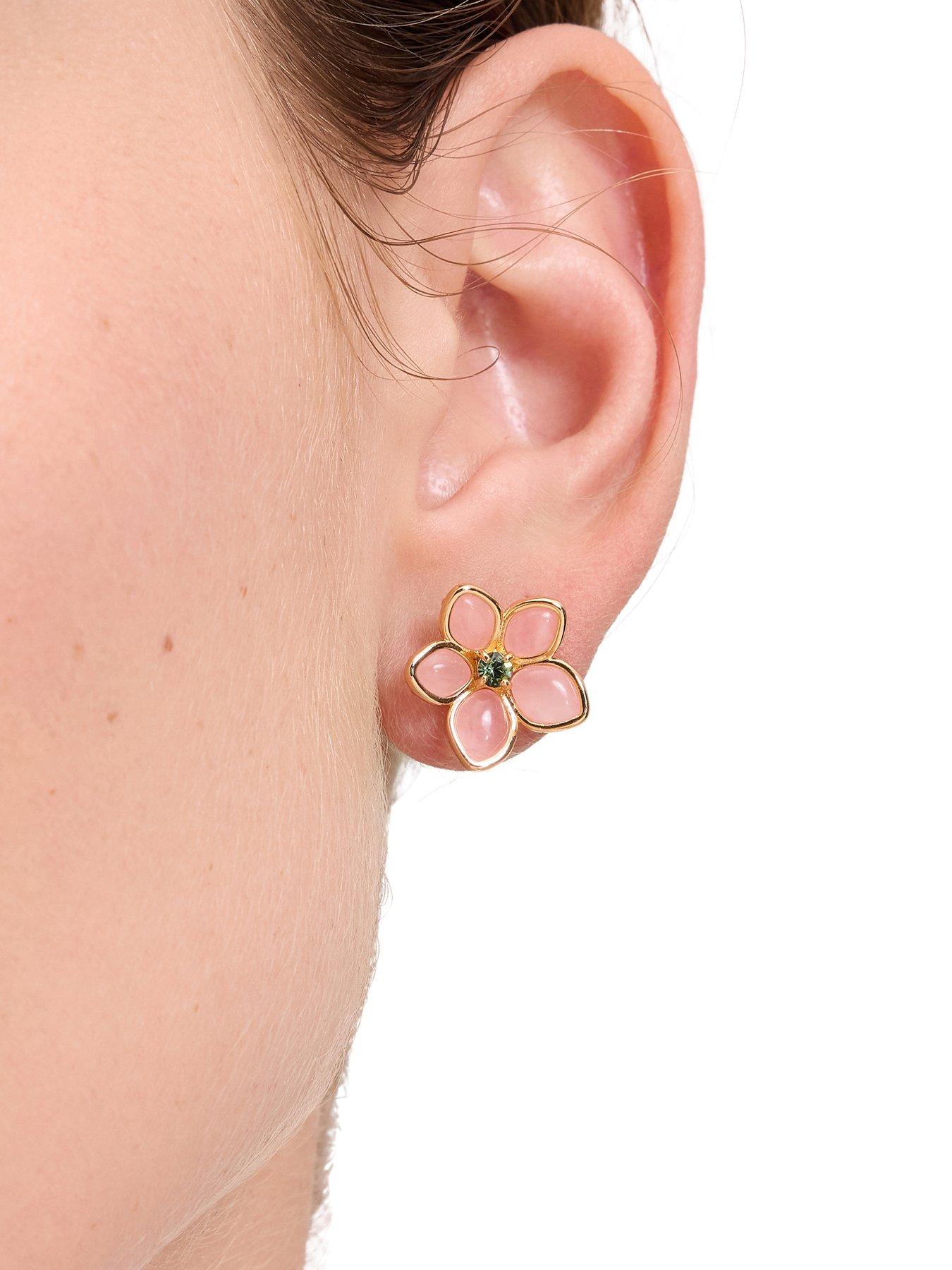 Image 2 of 3 of Kate Spade New York Pastel Petals Stud Earrings - Multi