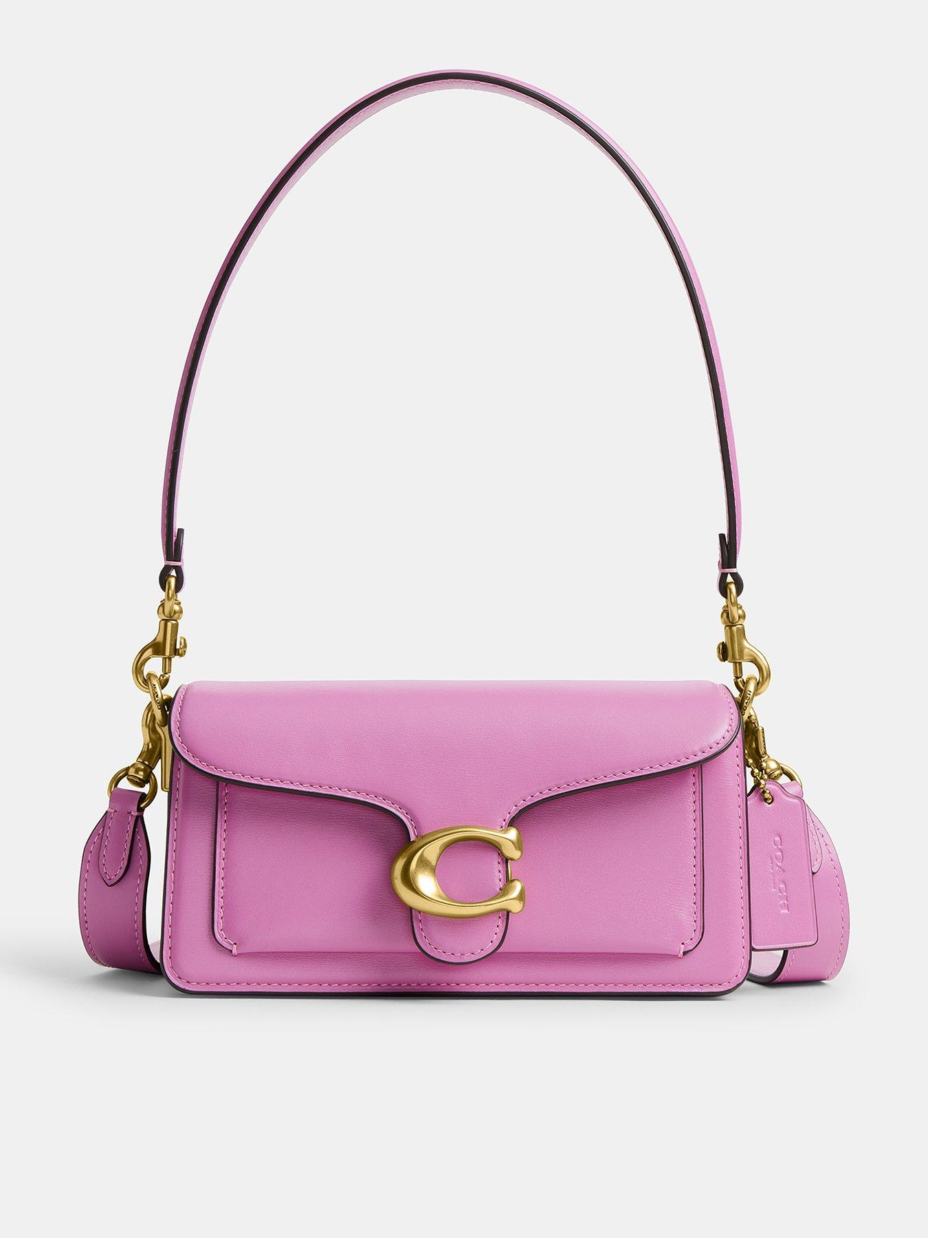 undefined Luxe Refined Calf Tabby Shoulder Bag 20 - Pink