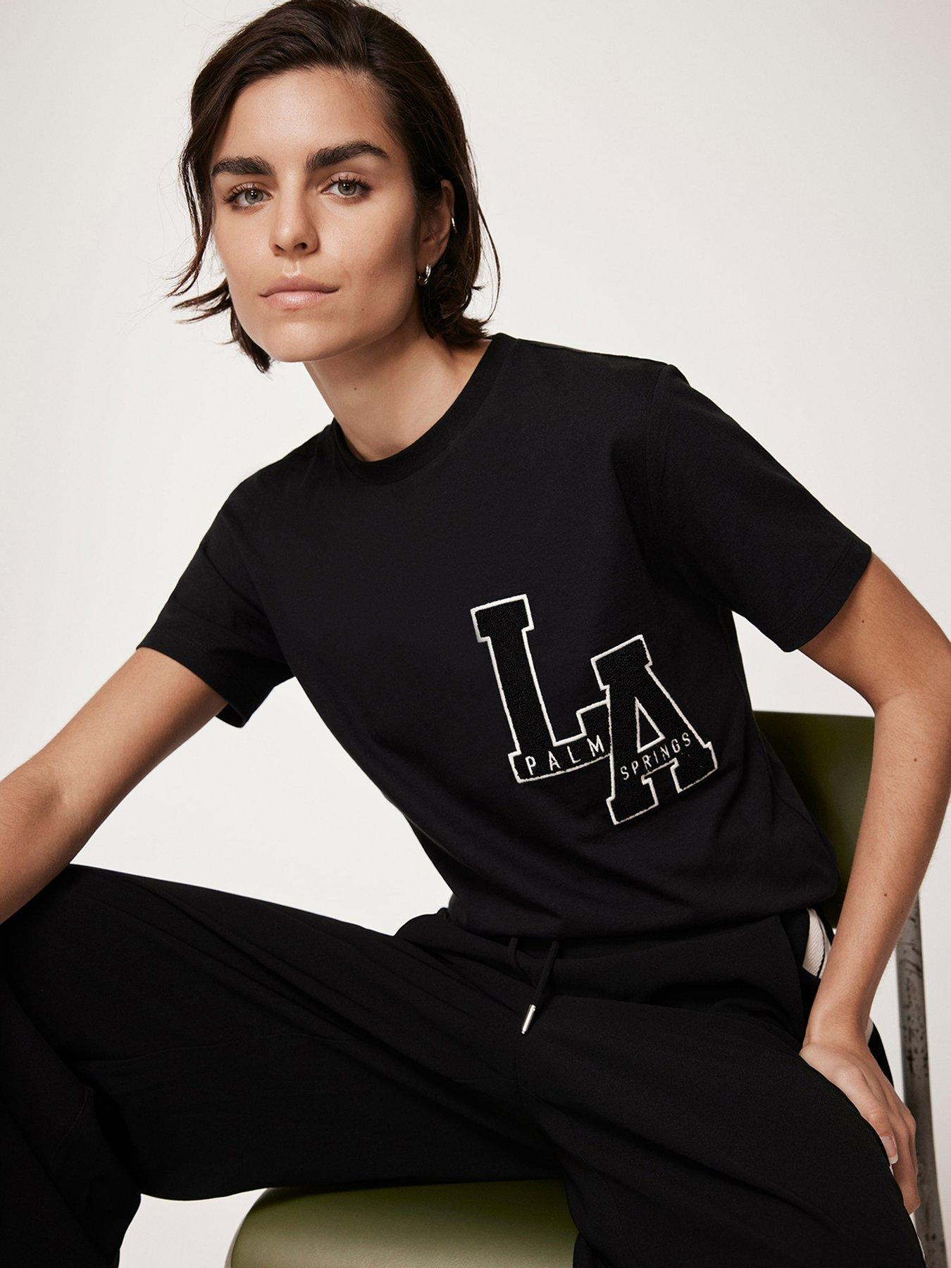 undefined LA Graphic T-Shirt - Black