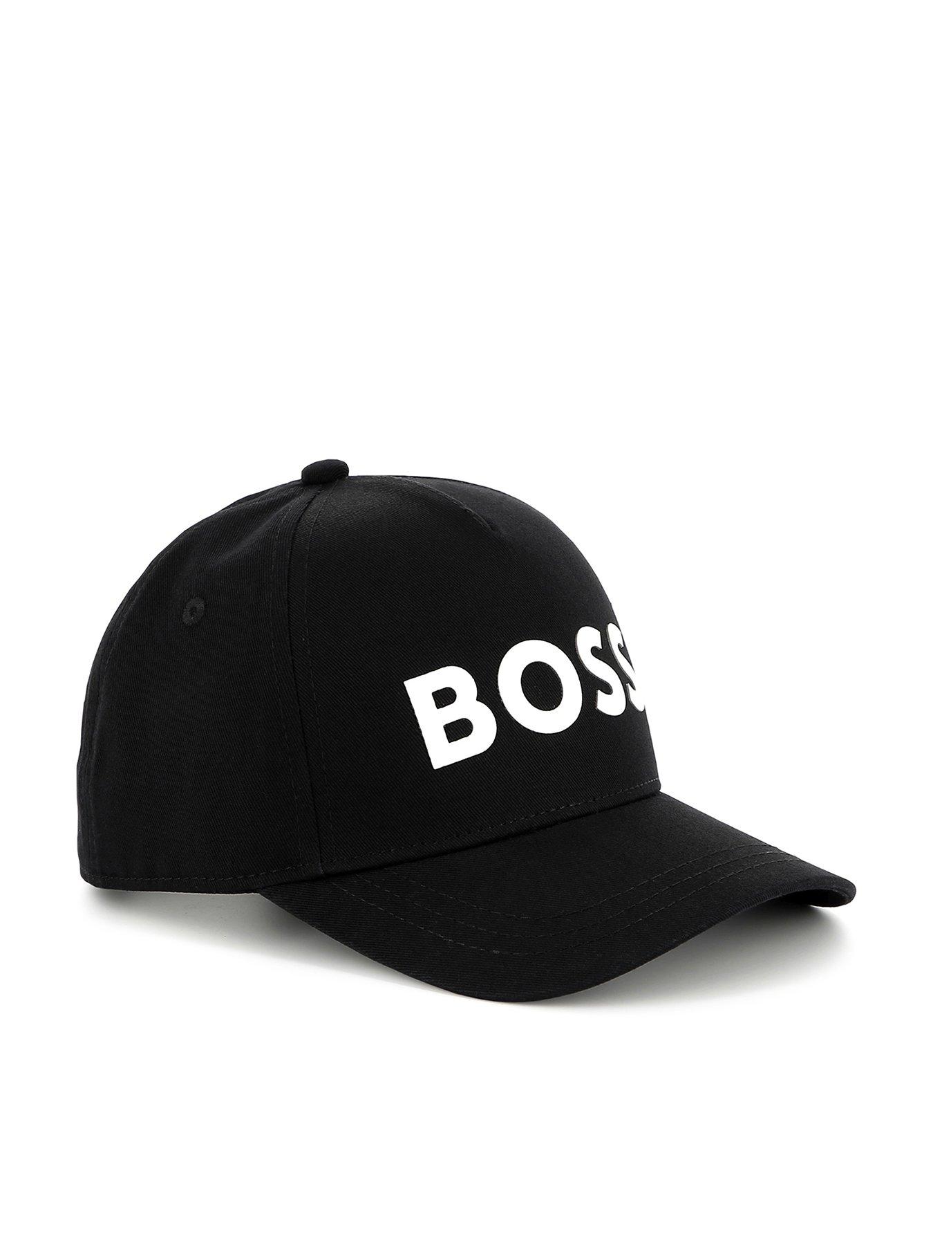 Image 1 of 4 of BOSS Boys Logo Cap - Black