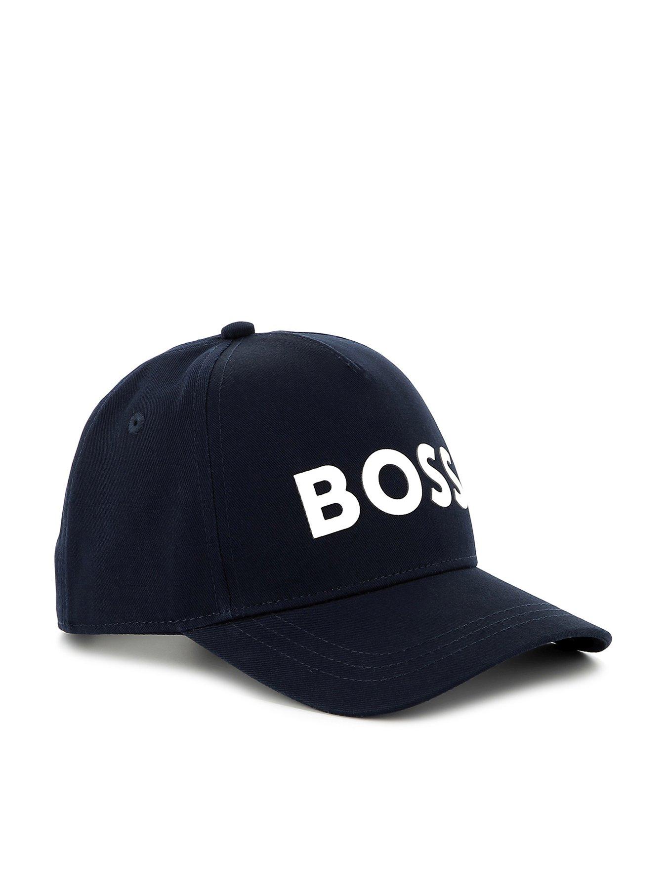 Image 1 of 4 of BOSS Boys Logo Cap - Navy