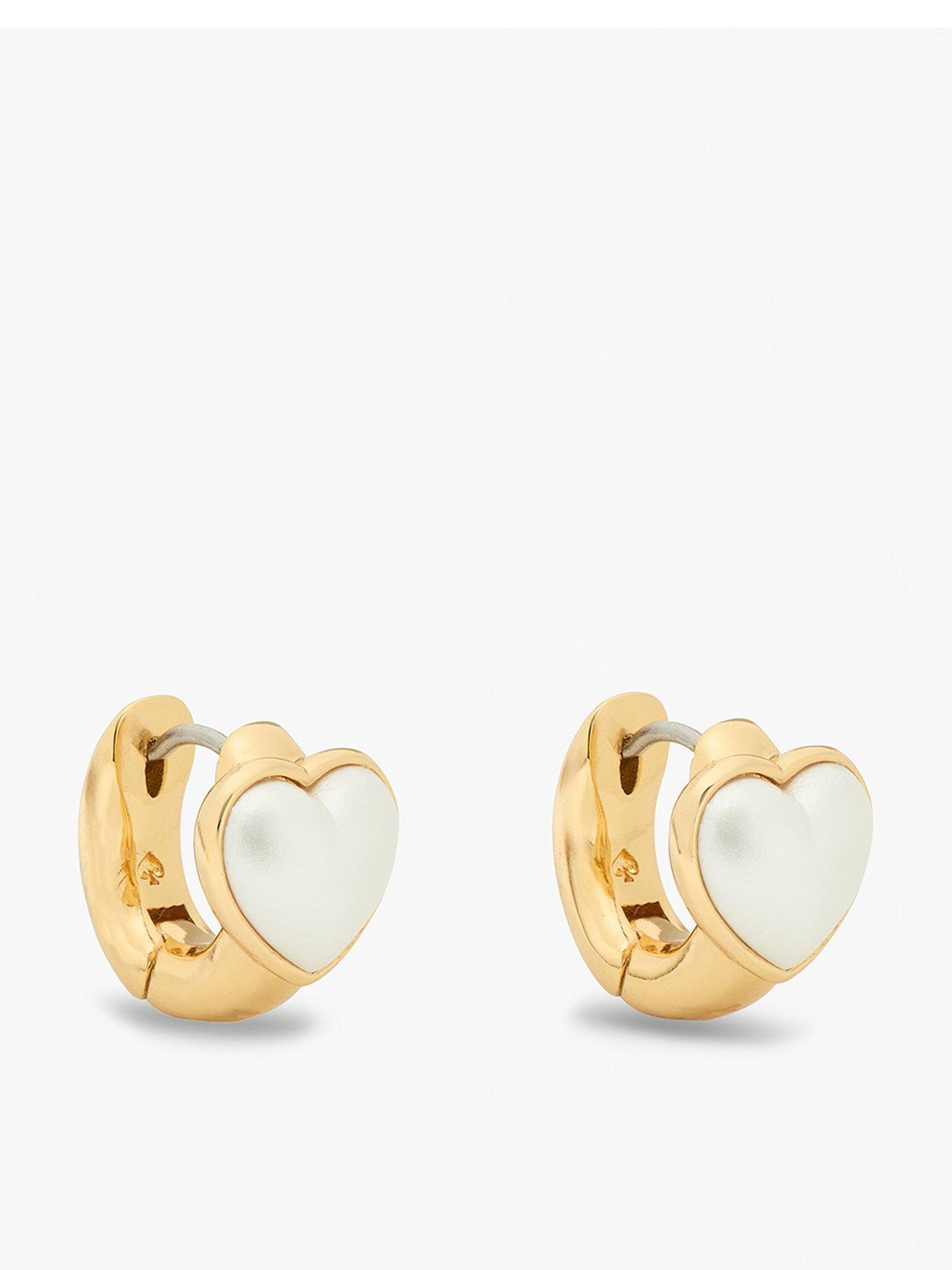 undefined Keep Sparkling Huggie Earrings - Gold
