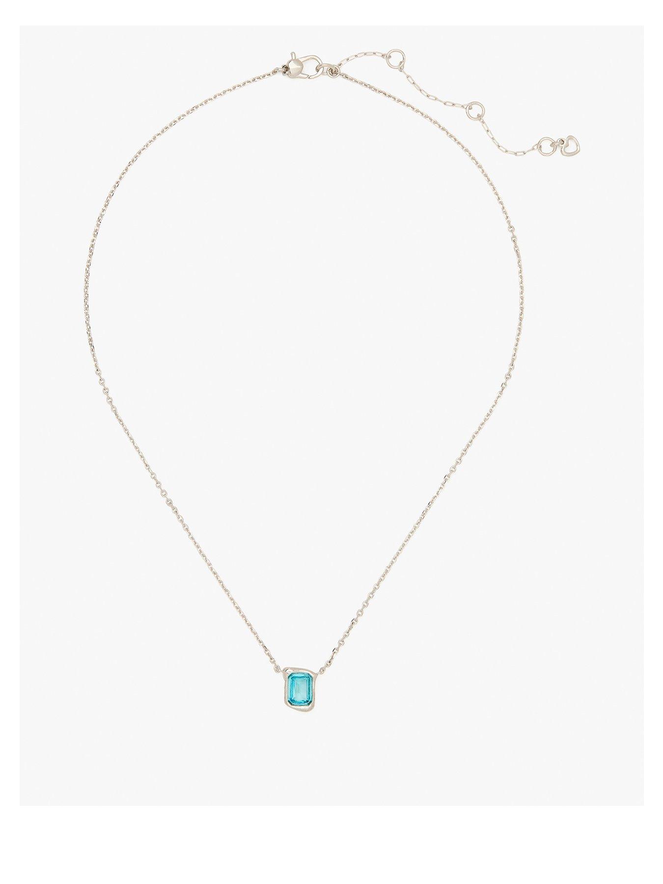 undefined Molten Glass Pendant - Blue