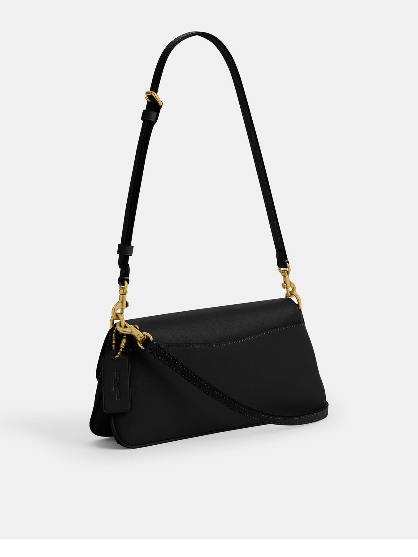 【Coach】Refined Calf Leather Jet Shoulder Bag Coach Refined Calf Leather Jet Shoulder Bag | Shopbop