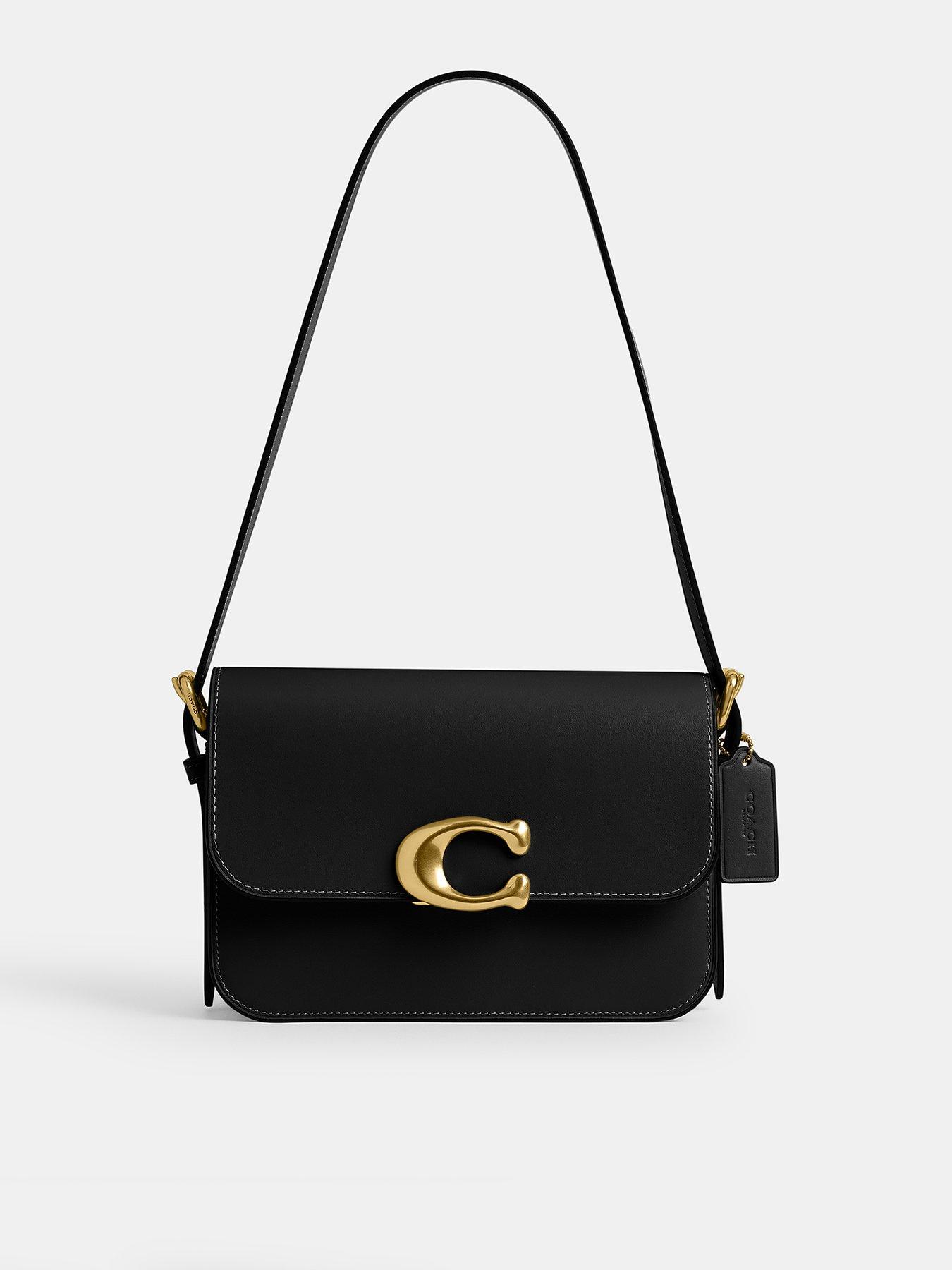 undefined Refined Calf Leather Sage Shoulder Bag