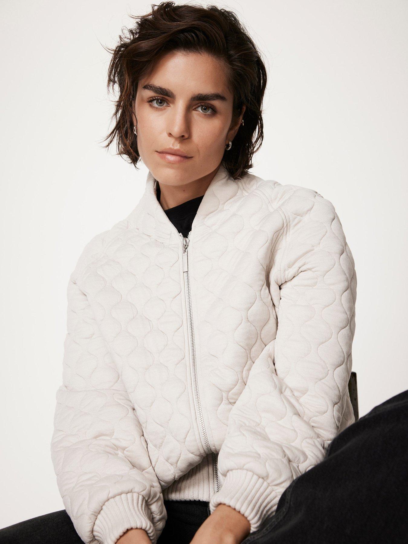 Cotton Velvet Forest Jacket - Blush main image 1